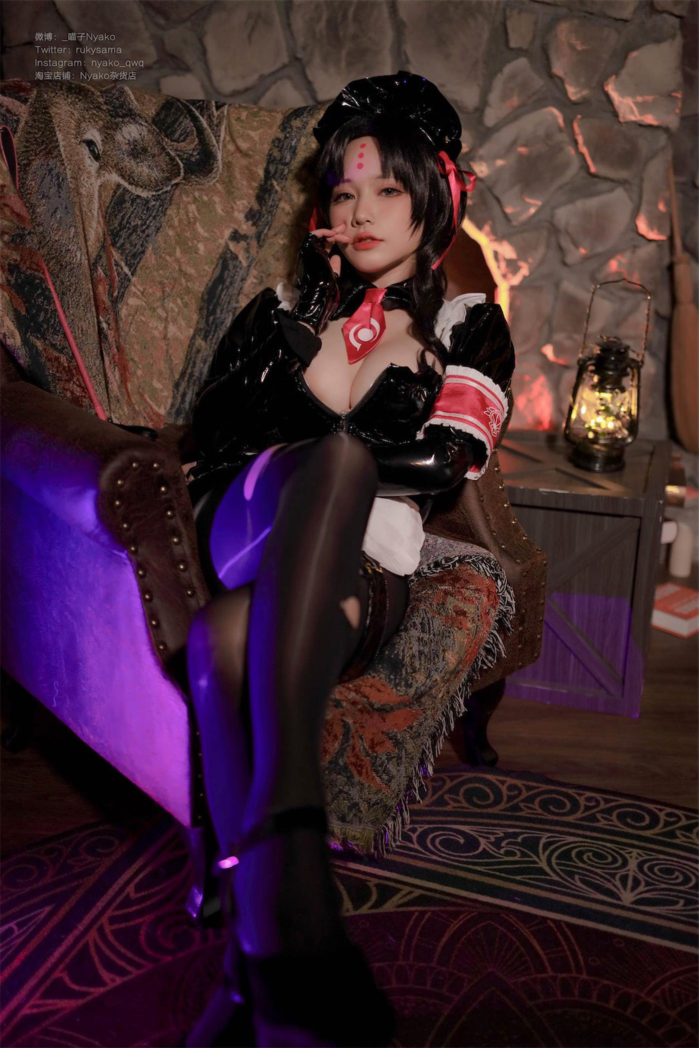 图片[23]-Nyako喵子  – 杀生院女仆[37P] – 速更版-美库