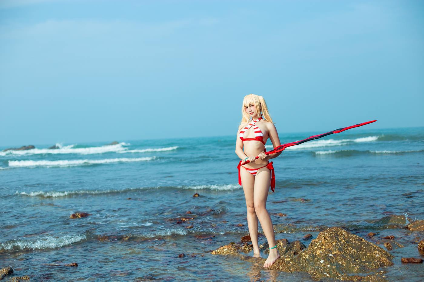 图片[10]-九曲Jean  – 尼禄泳装[14P] – 速更版-美库