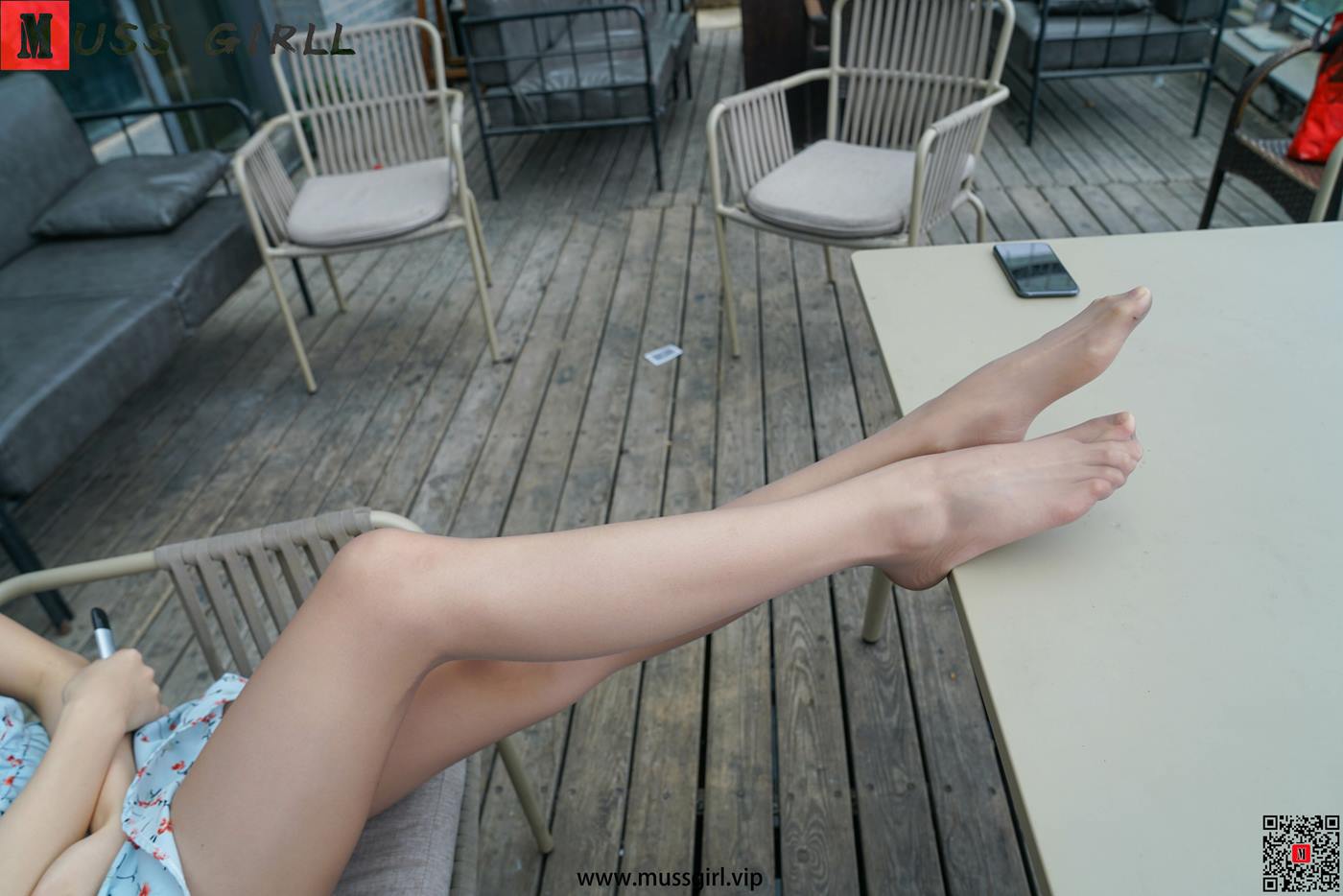 图片[51]-[MussGirl慕丝女郎]NO.444 露琪 B 蓝色碎花裙[132P] – 速更版-美库