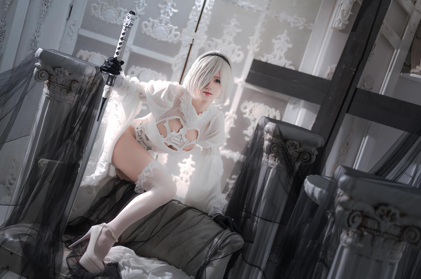 图片[11]-动漫博主桜满三时  2B花嫁 [12P] – 速更版-美库