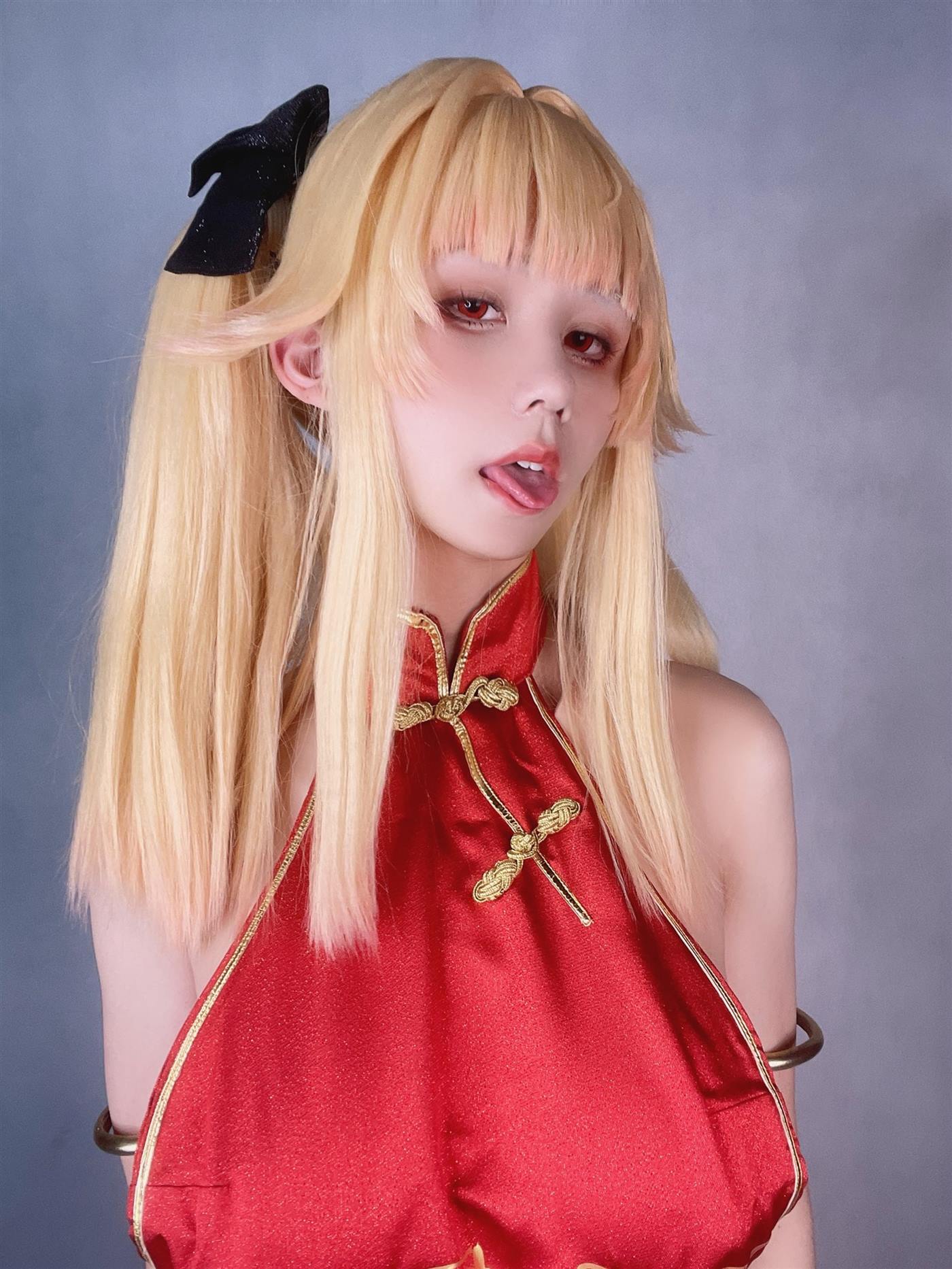 图片[23]-动漫博主桜满三时  萌姬联合 旗袍 [45P] – 速更版-美库