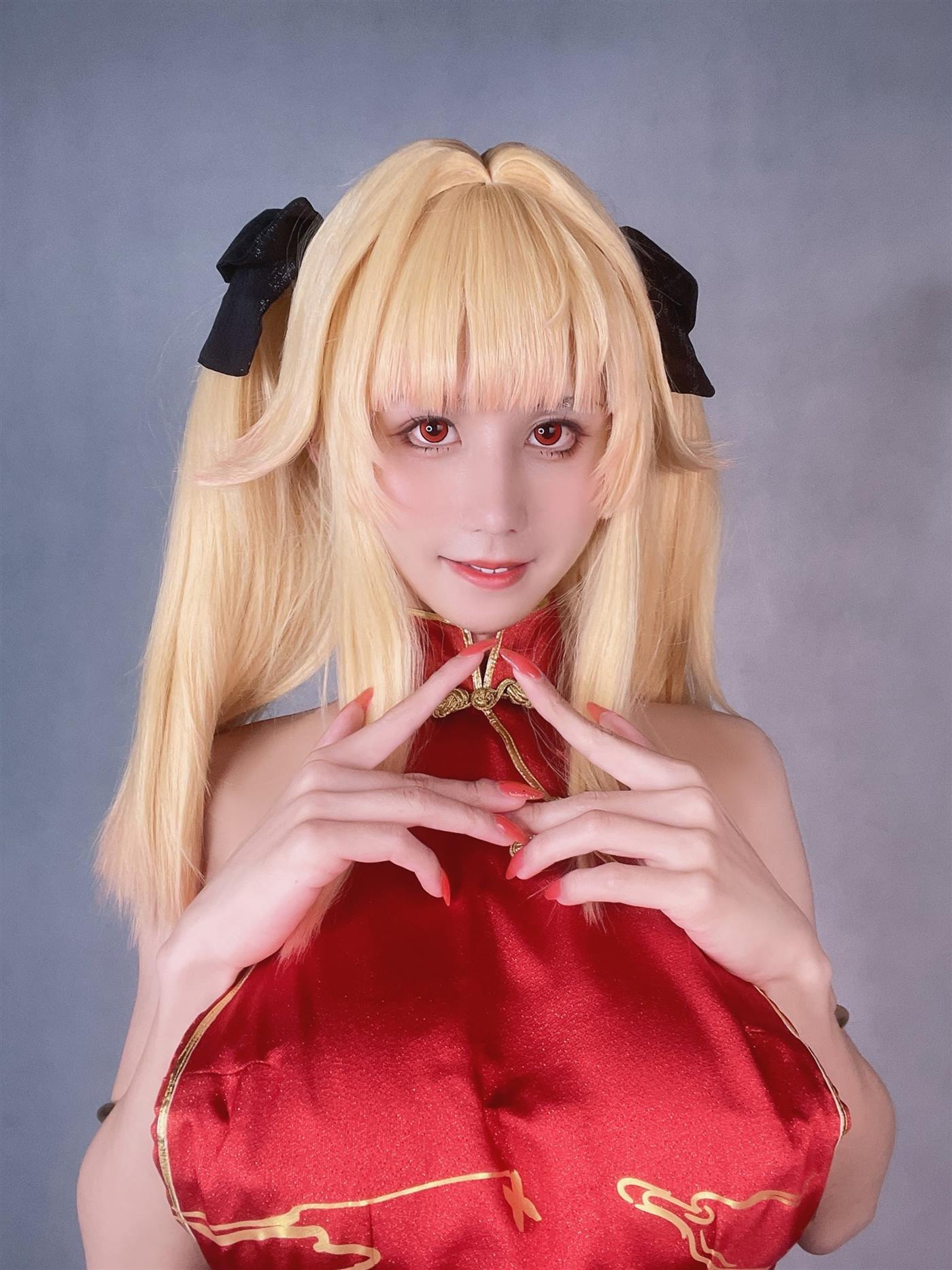 图片[26]-动漫博主桜满三时  萌姬联合 旗袍 [45P] – 速更版-美库