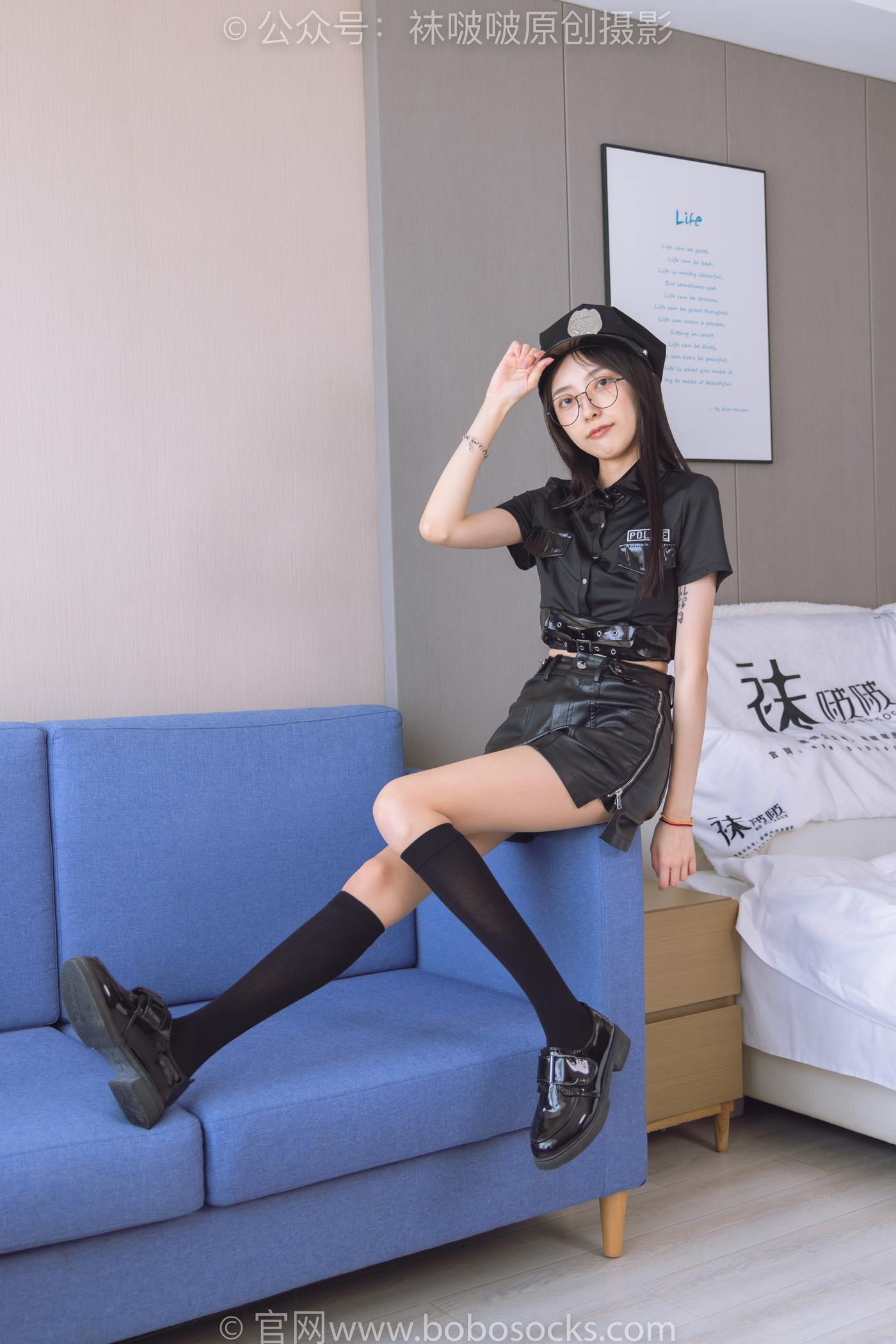 图片[16]-[BoBoSocks袜啵啵]NO.198 稚予-皮鞋、黑色小腿袜、高跟鞋、肉丝[138P] – 速更版-美库