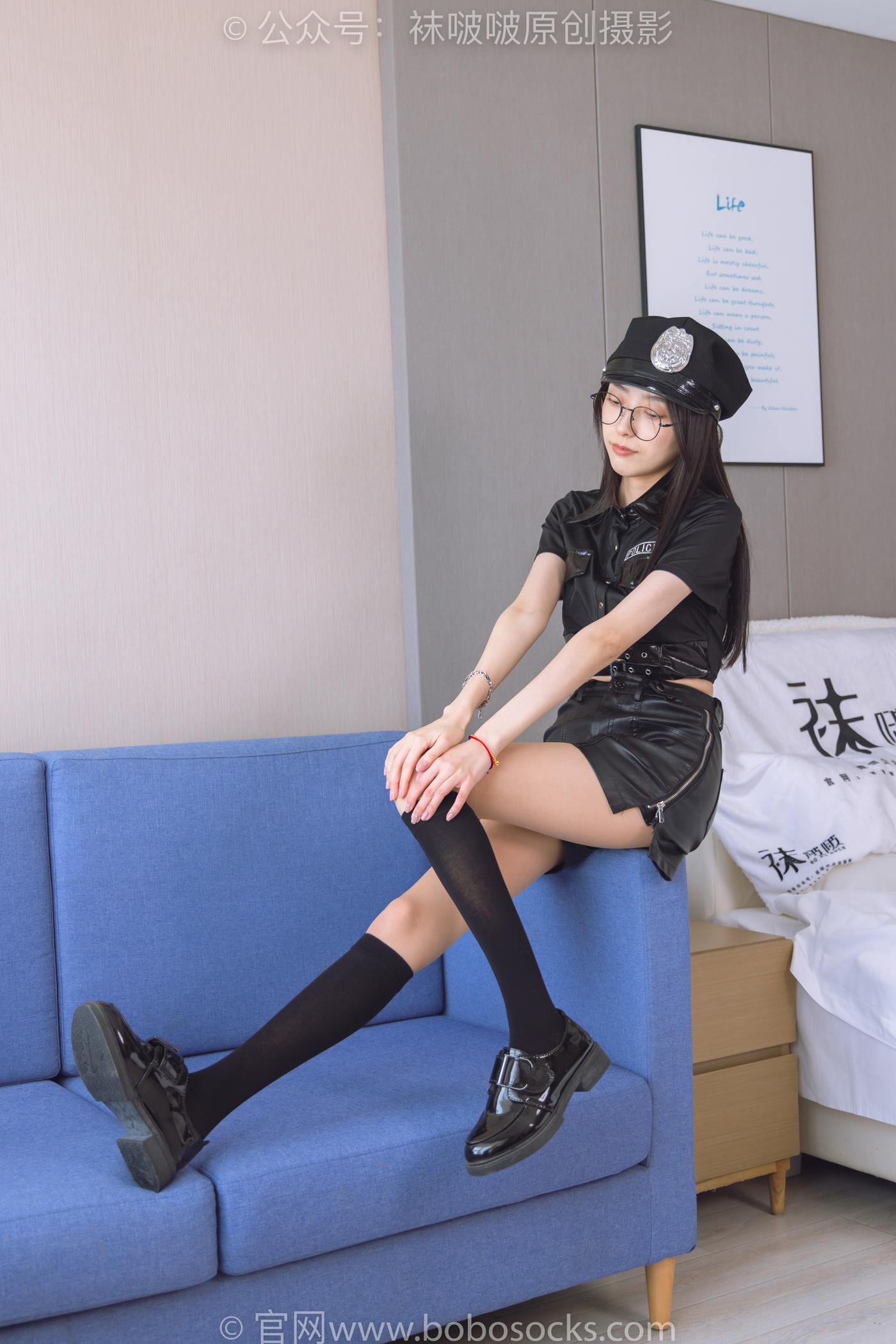图片[17]-[BoBoSocks袜啵啵]NO.198 稚予-皮鞋、黑色小腿袜、高跟鞋、肉丝[138P] – 速更版-美库