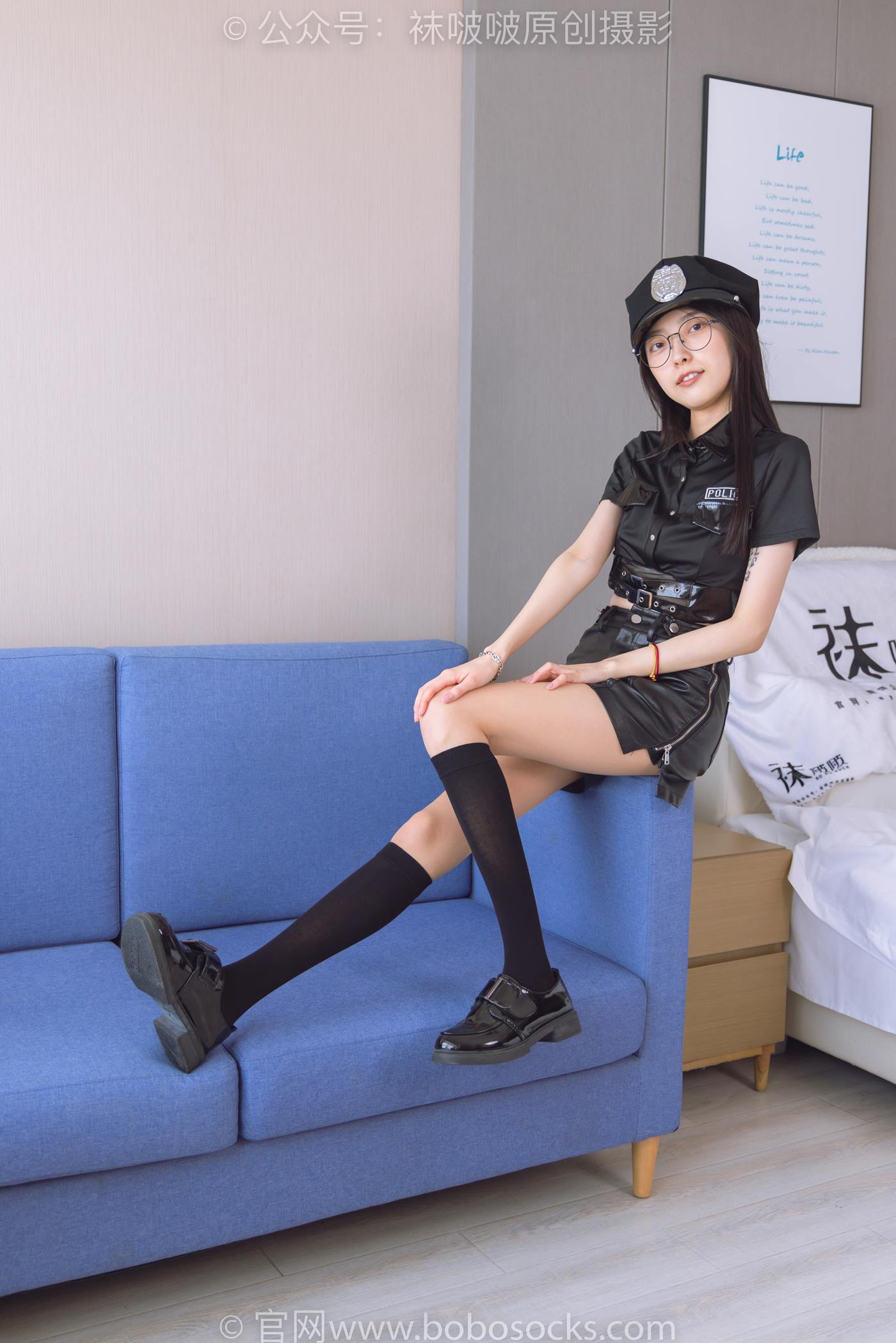 图片[19]-[BoBoSocks袜啵啵]NO.198 稚予-皮鞋、黑色小腿袜、高跟鞋、肉丝[138P] – 速更版-美库