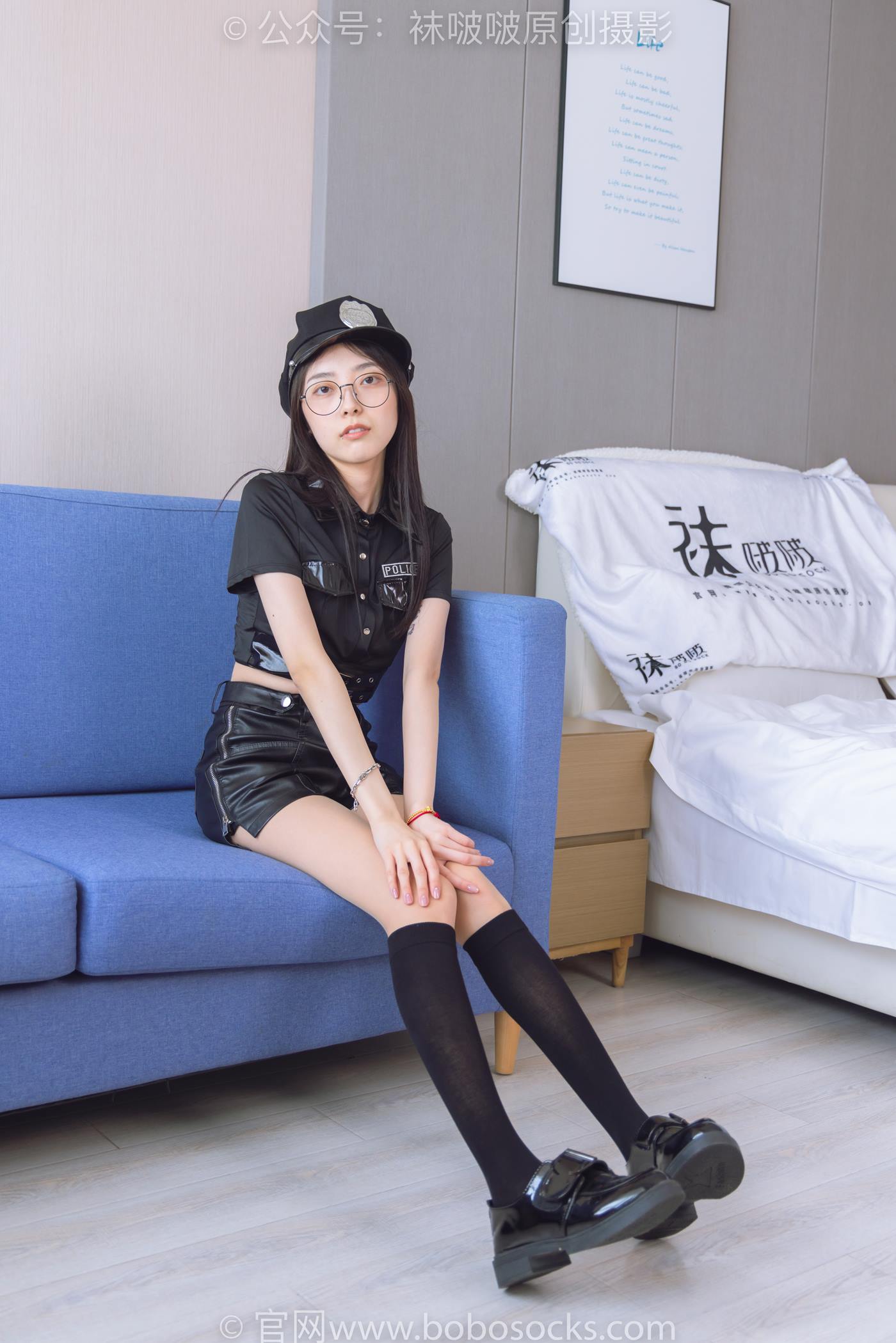 图片[25]-[BoBoSocks袜啵啵]NO.198 稚予-皮鞋、黑色小腿袜、高跟鞋、肉丝[138P] – 速更版-美库