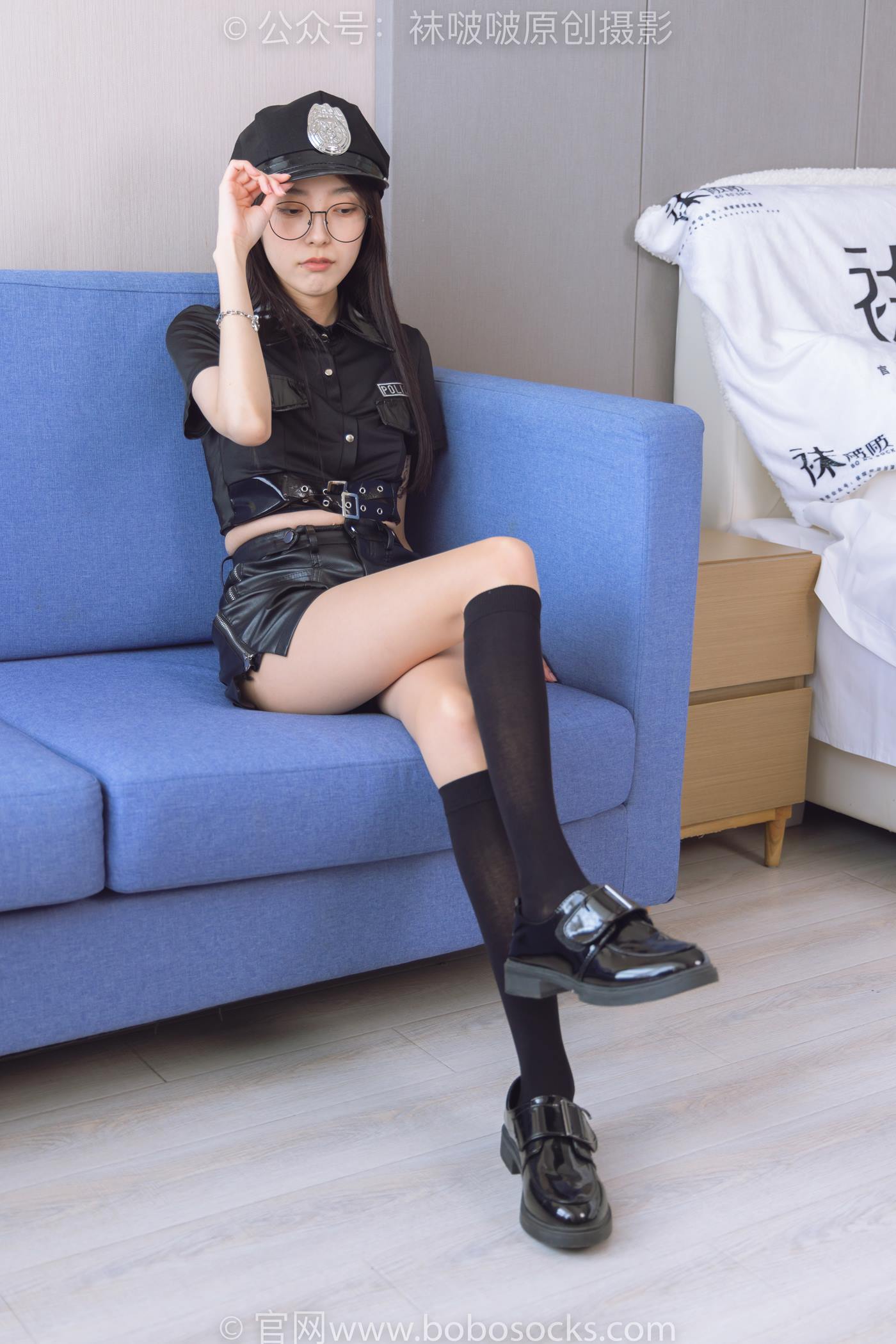 图片[28]-[BoBoSocks袜啵啵]NO.198 稚予-皮鞋、黑色小腿袜、高跟鞋、肉丝[138P] – 速更版-美库