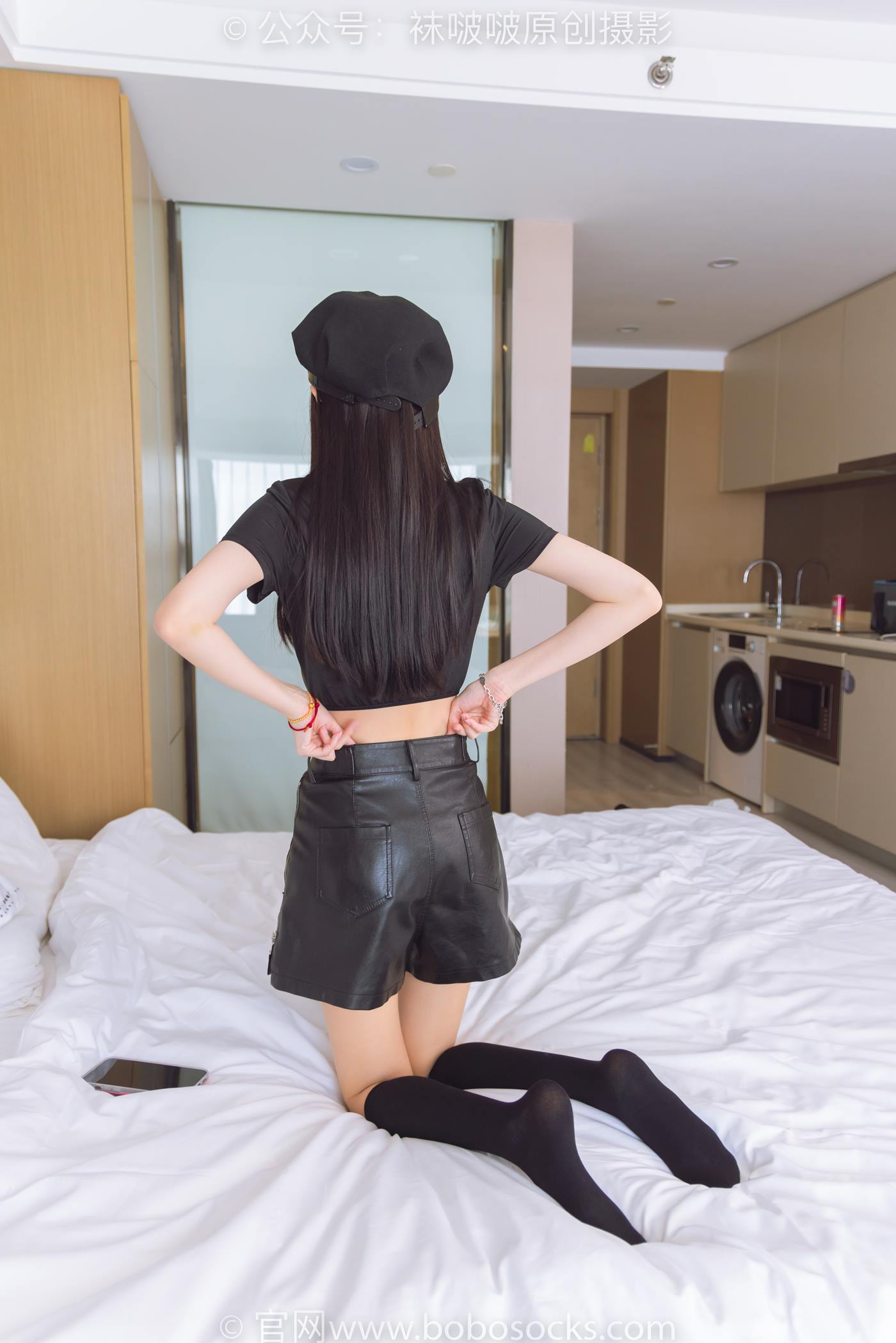 图片[60]-[BoBoSocks袜啵啵]NO.198 稚予-皮鞋、黑色小腿袜、高跟鞋、肉丝[138P] – 速更版-美库