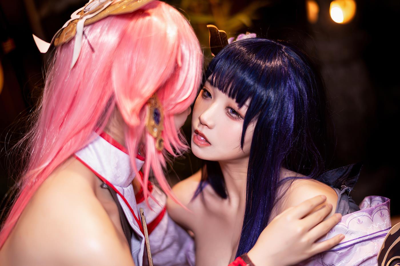 图片[10]-伊喵君 & 景三 – 八重&雷神 双倍快乐[52P] – 速更版-美库