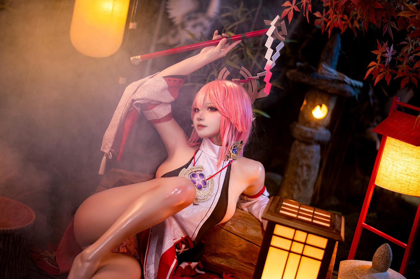 图片[14]-伊喵君 & 景三 – 八重&雷神 双倍快乐[52P] – 速更版-美库