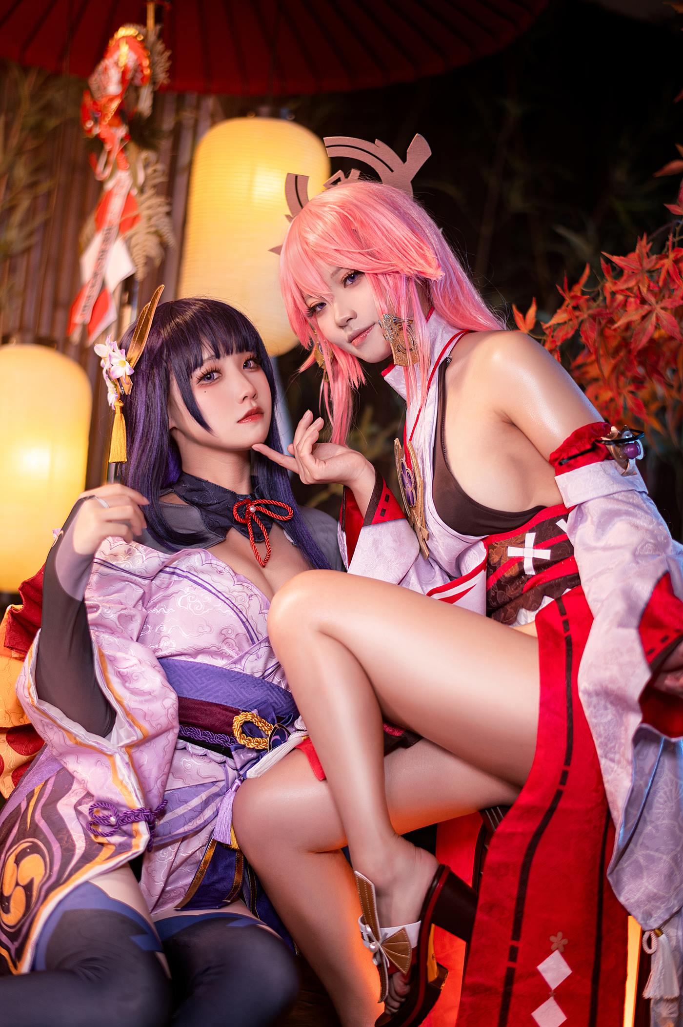 图片[41]-伊喵君 & 景三 – 八重&雷神 双倍快乐[52P] – 速更版-美库