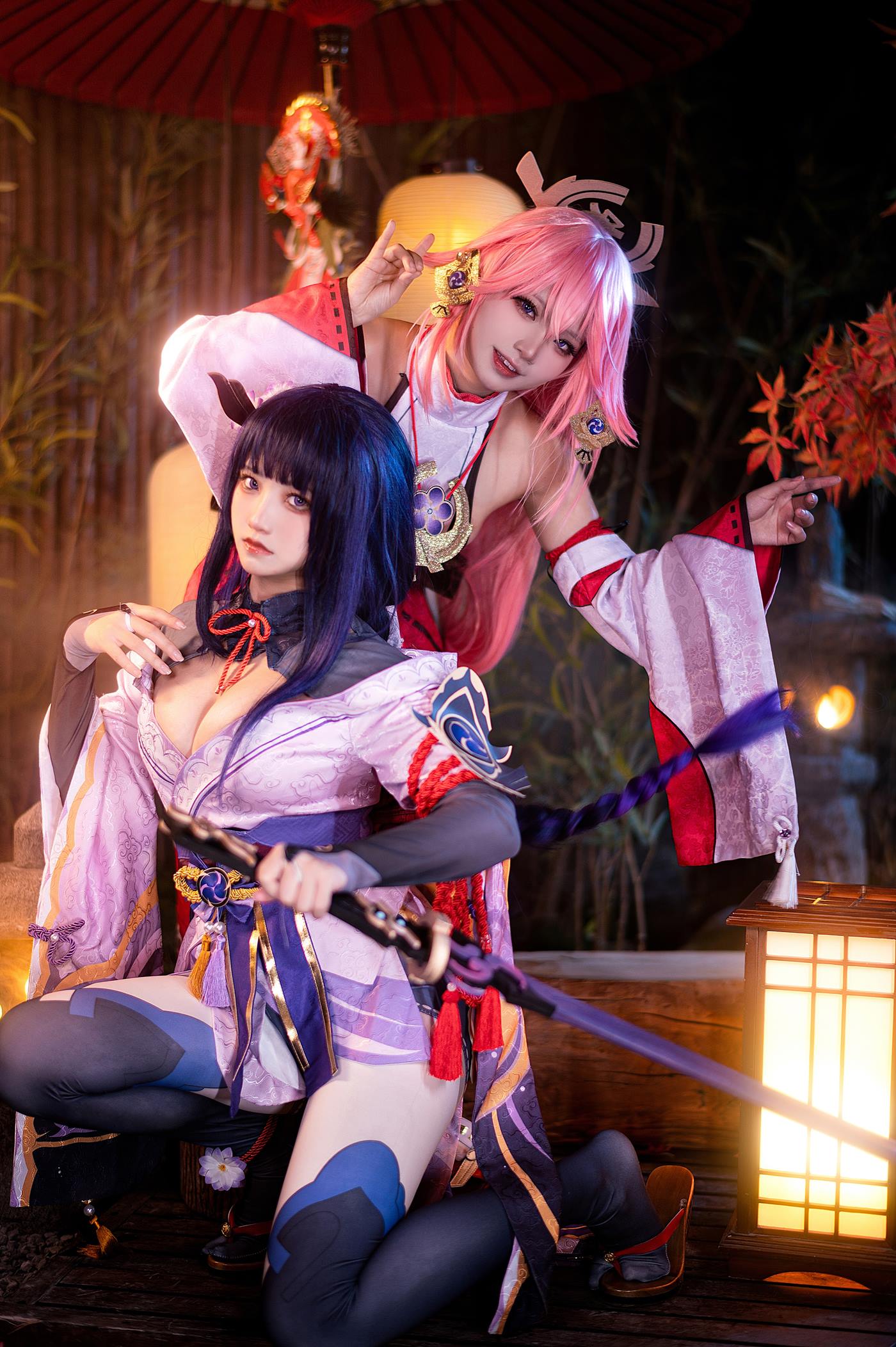 图片[43]-伊喵君 & 景三 – 八重&雷神 双倍快乐[52P] – 速更版-美库