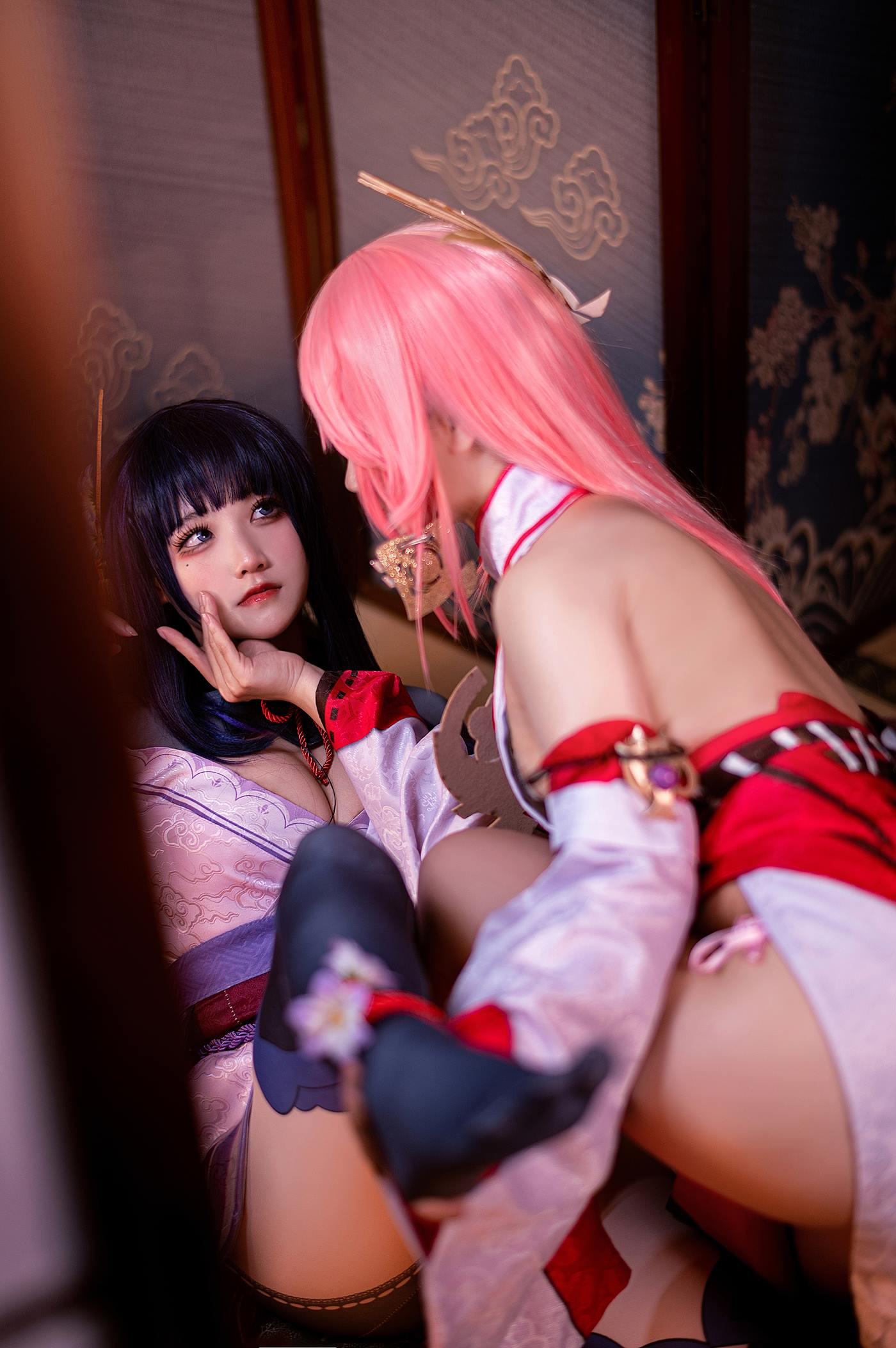 图片[48]-伊喵君 & 景三 – 八重&雷神 双倍快乐[52P] – 速更版-美库