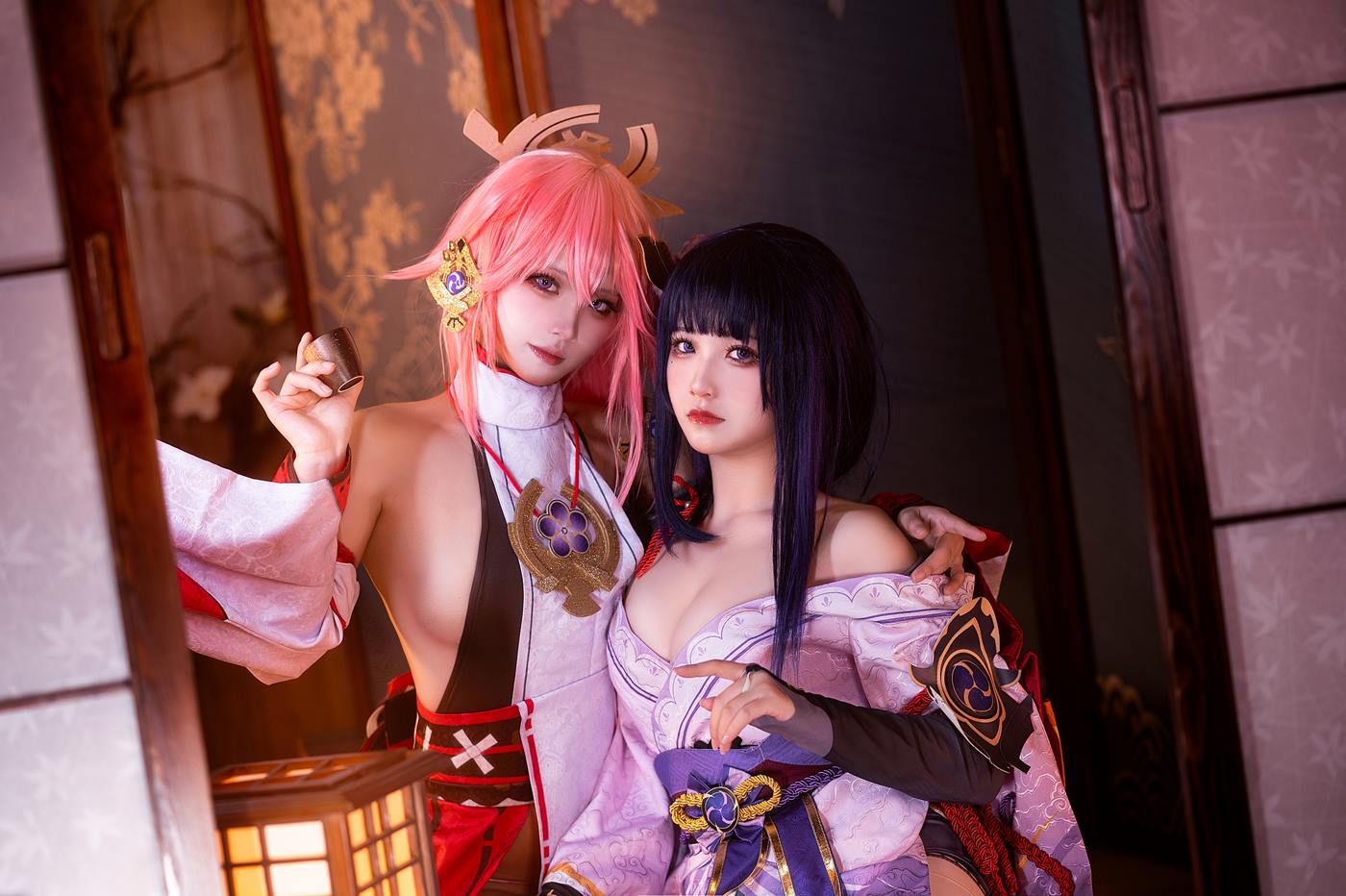 图片[52]-伊喵君 & 景三 – 八重&雷神 双倍快乐[52P] – 速更版-美库