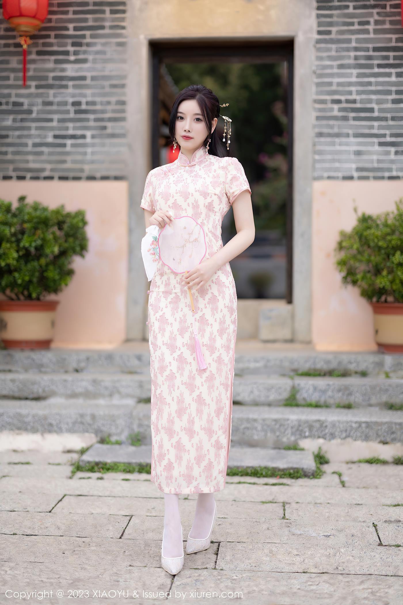 图片[27]-[XIAOYU语画界] 2023.03.24 VOL.993 杨晨晨Yome 旗袍美腿[46P] – 速更版-美库