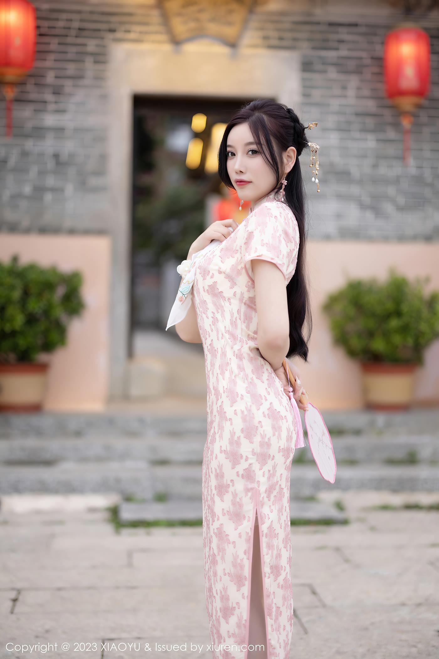 图片[28]-[XIAOYU语画界] 2023.03.24 VOL.993 杨晨晨Yome 旗袍美腿[46P] – 速更版-美库