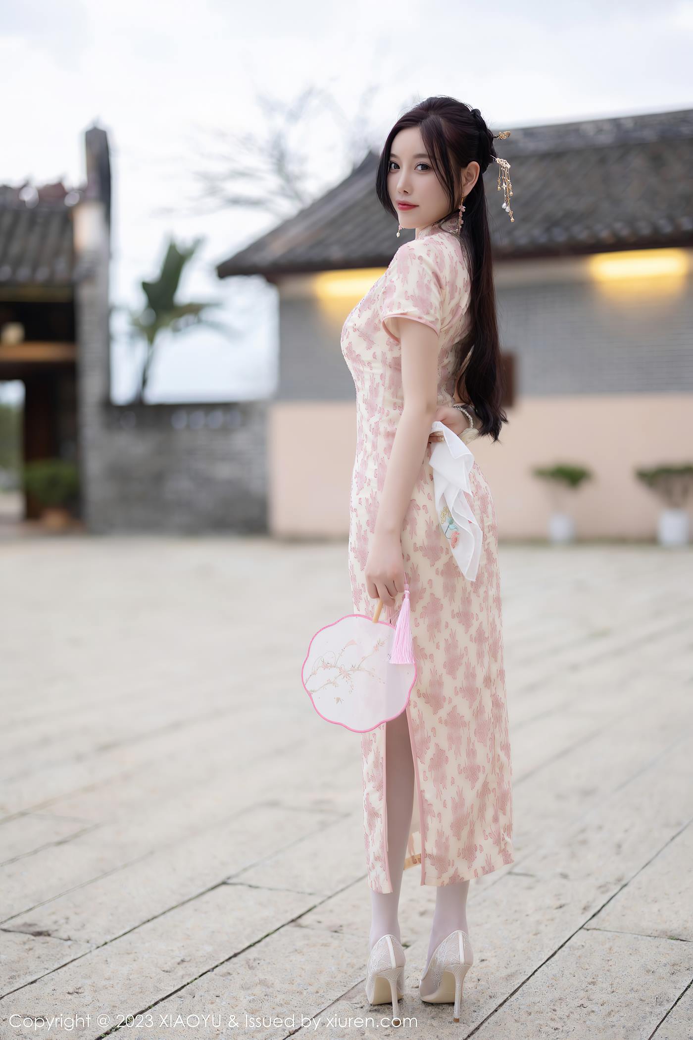 图片[29]-[XIAOYU语画界] 2023.03.24 VOL.993 杨晨晨Yome 旗袍美腿[46P] – 速更版-美库