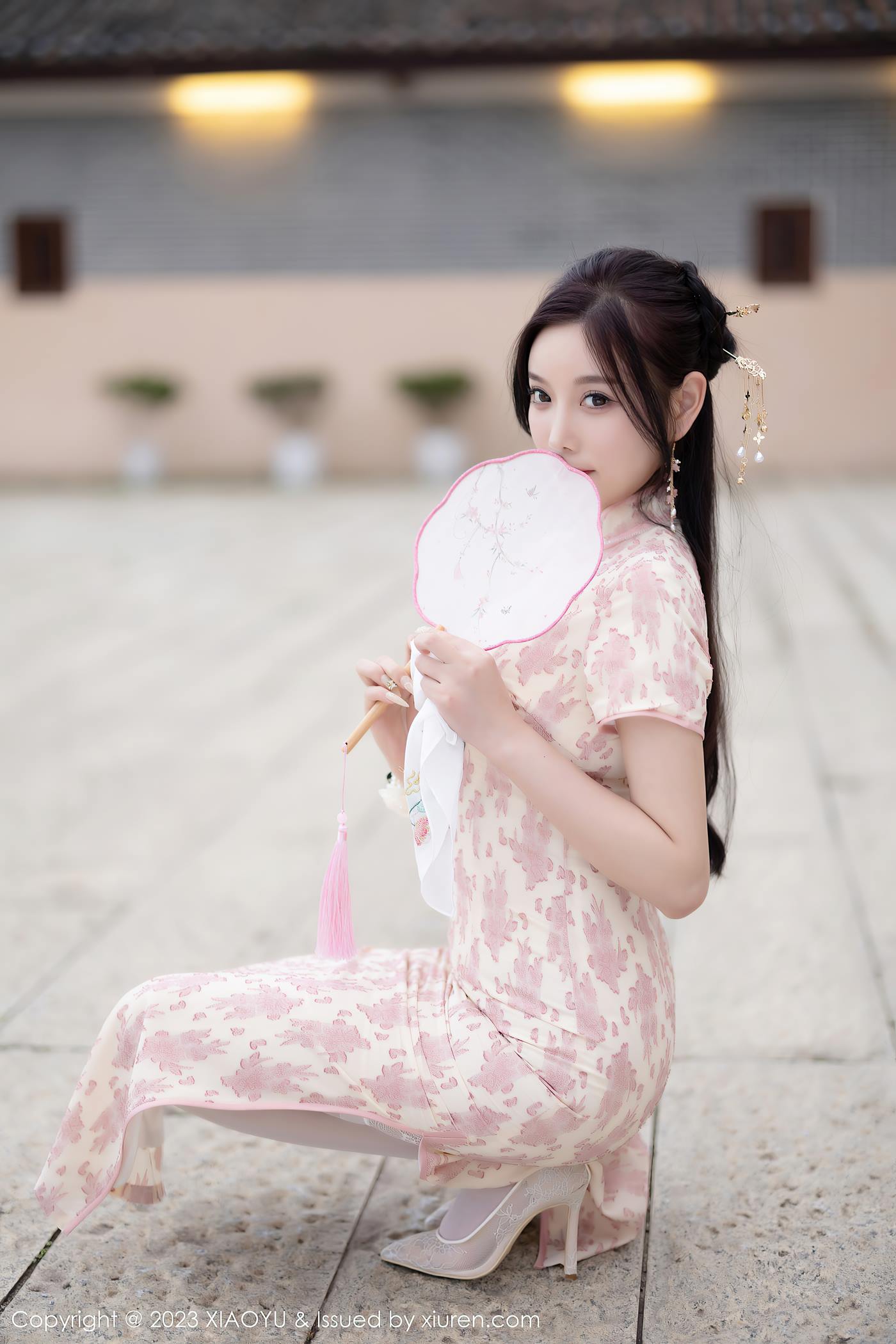 图片[30]-[XIAOYU语画界] 2023.03.24 VOL.993 杨晨晨Yome 旗袍美腿[46P] – 速更版-美库