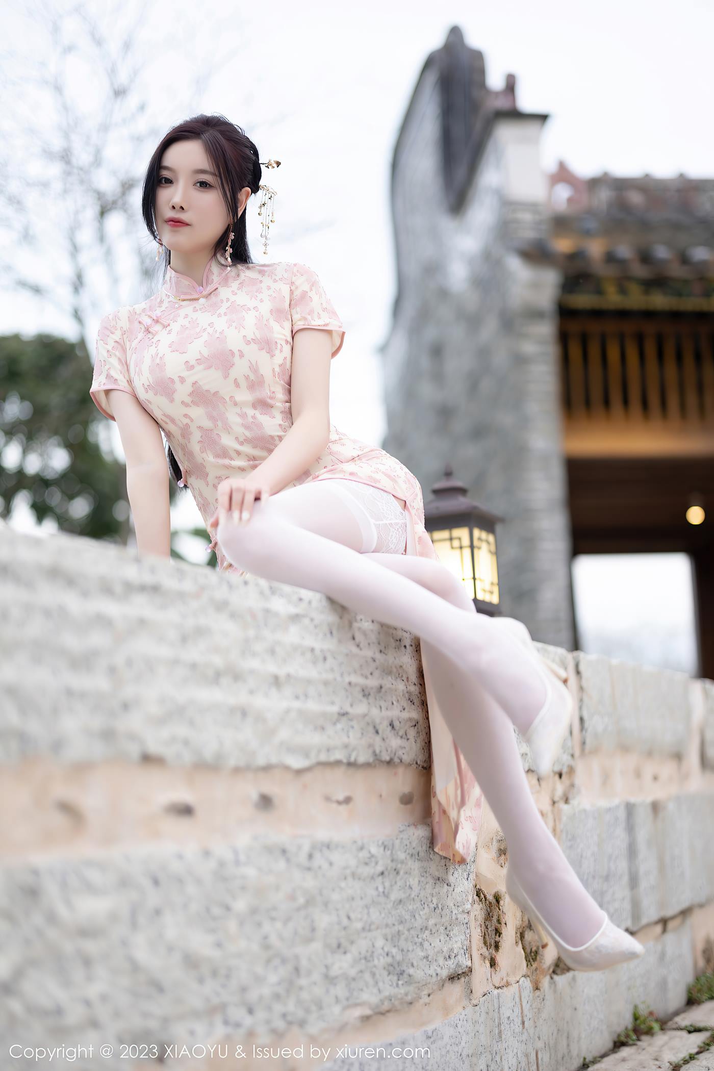 图片[35]-[XIAOYU语画界] 2023.03.24 VOL.993 杨晨晨Yome 旗袍美腿[46P] – 速更版-美库