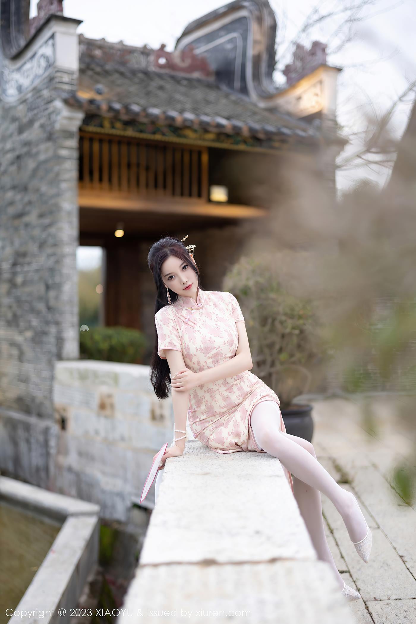 图片[36]-[XIAOYU语画界] 2023.03.24 VOL.993 杨晨晨Yome 旗袍美腿[46P] – 速更版-美库