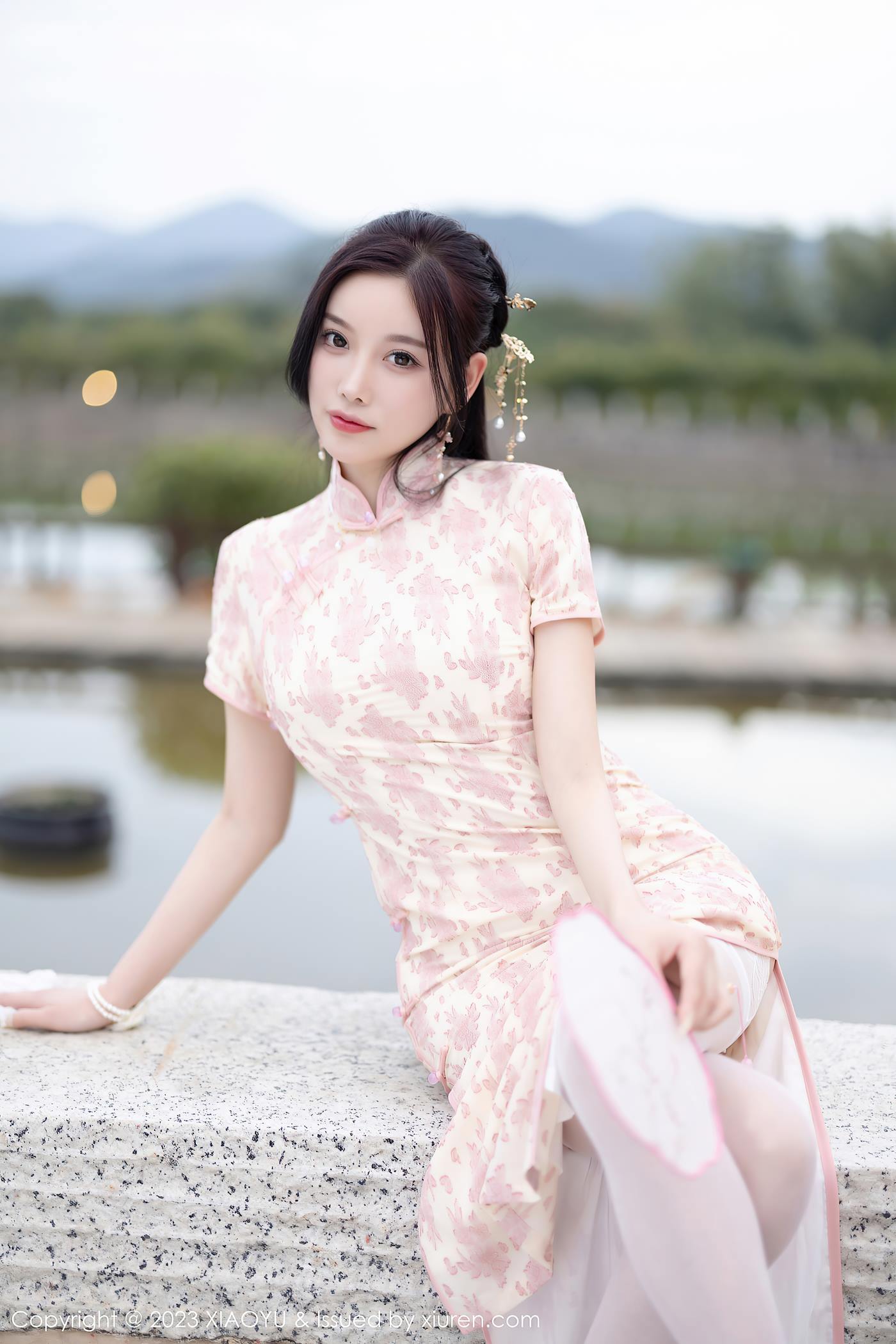 图片[44]-[XIAOYU语画界] 2023.03.24 VOL.993 杨晨晨Yome 旗袍美腿[46P] – 速更版-美库