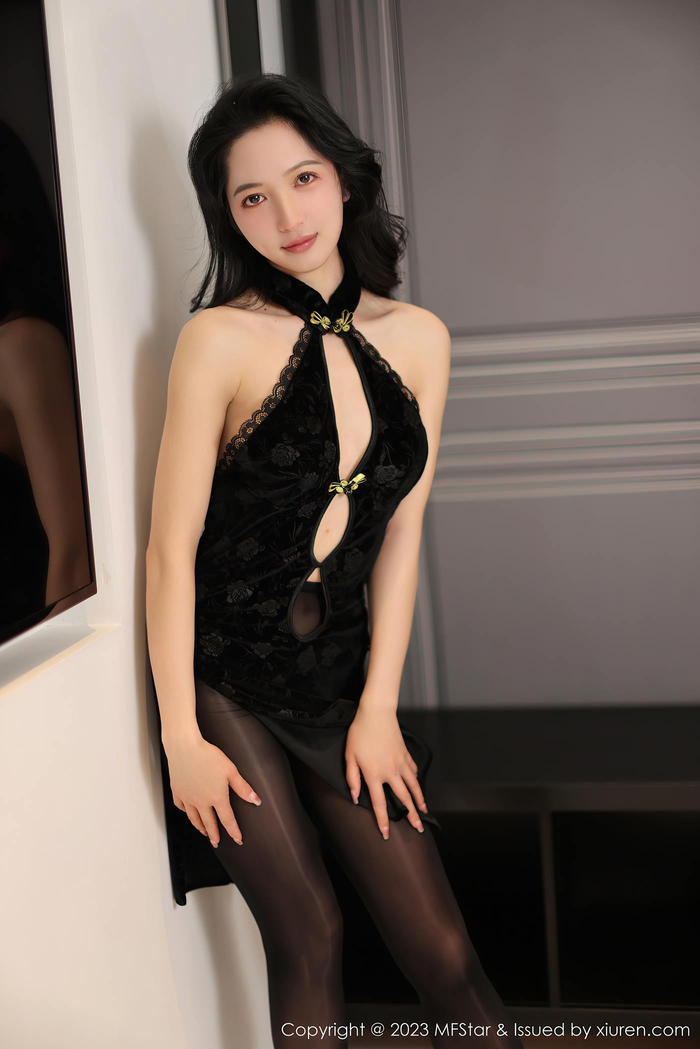 图片[11]-[MFStar模范学院] 2023.03.27 VOL.599 茜茜Kimi 黑丝美臀[36P] – 速更版-美库