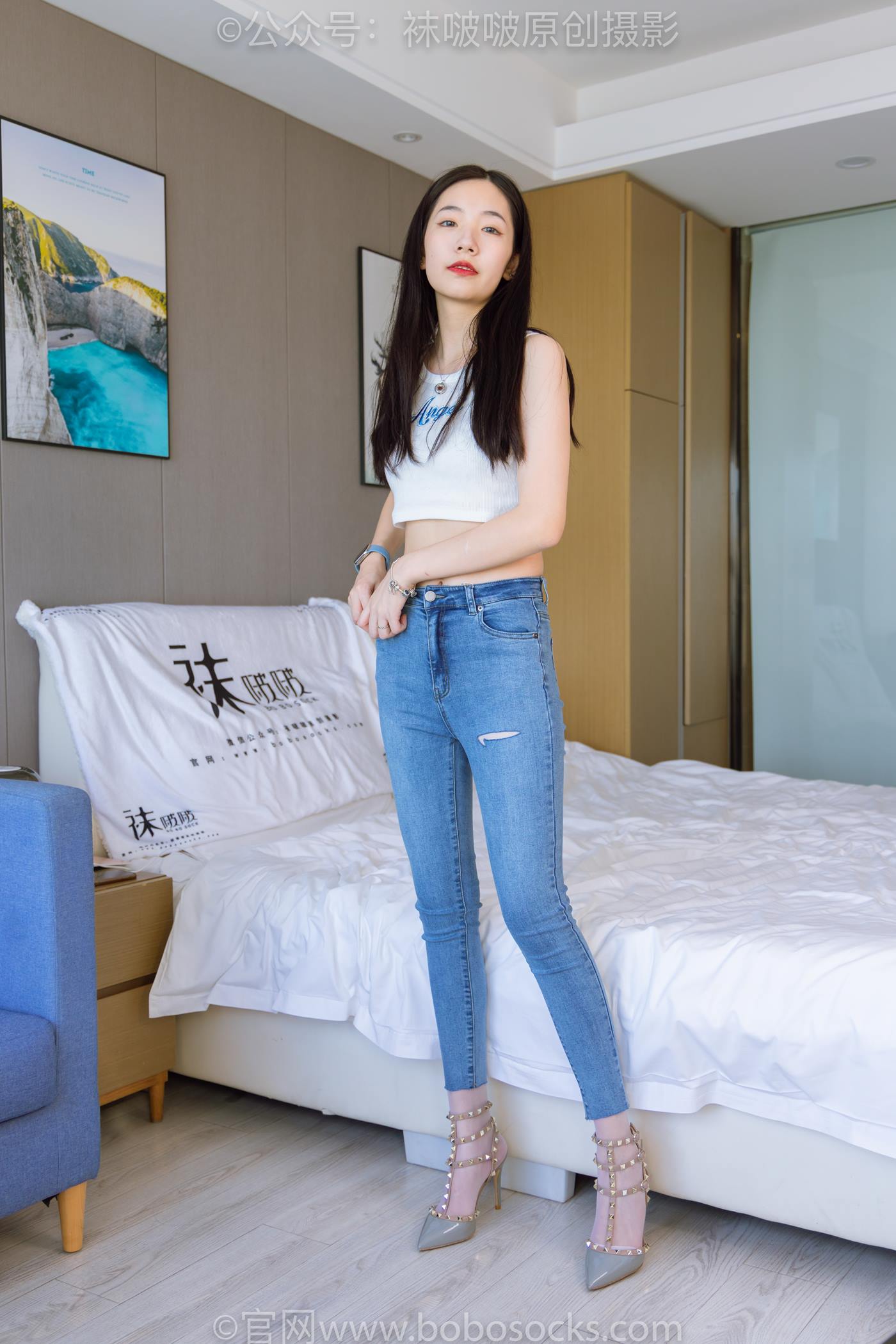 图片[11]-[BoBoSocks袜啵啵]NO.201 小甜豆-高跟鞋、白丝[140P] – 速更版-美库