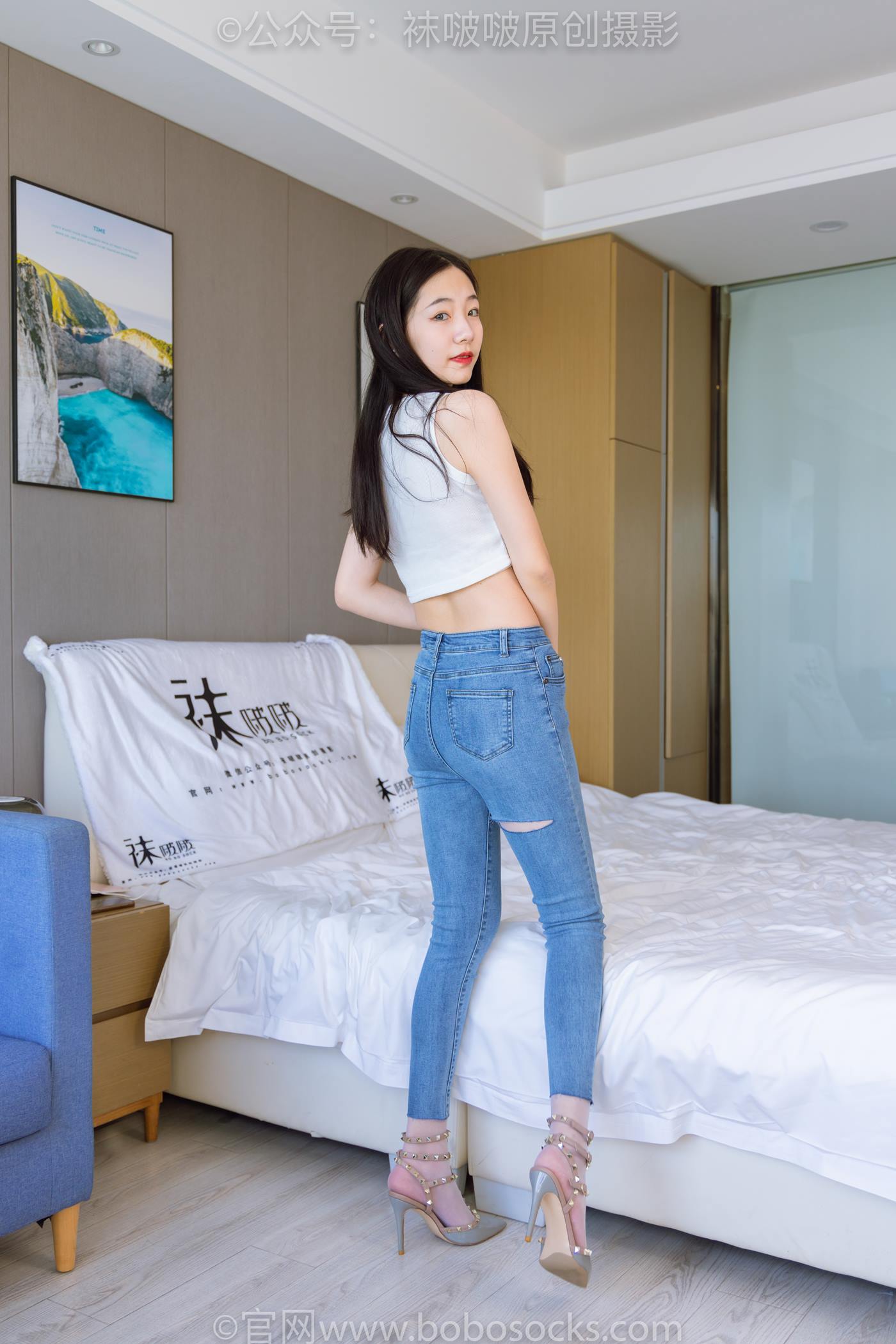 图片[14]-[BoBoSocks袜啵啵]NO.201 小甜豆-高跟鞋、白丝[140P] – 速更版-美库