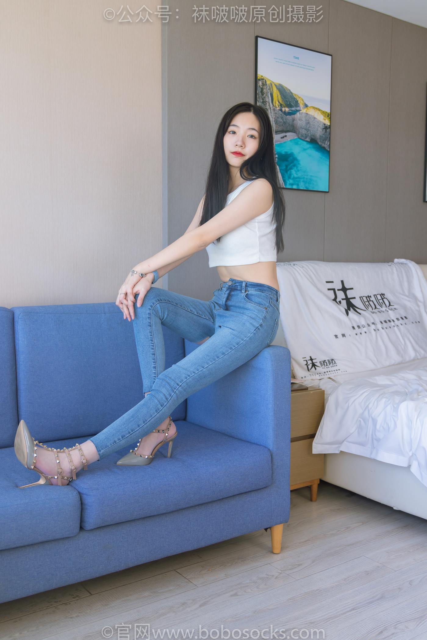 图片[26]-[BoBoSocks袜啵啵]NO.201 小甜豆-高跟鞋、白丝[140P] – 速更版-美库