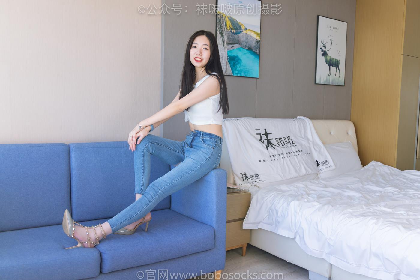 图片[27]-[BoBoSocks袜啵啵]NO.201 小甜豆-高跟鞋、白丝[140P] – 速更版-美库