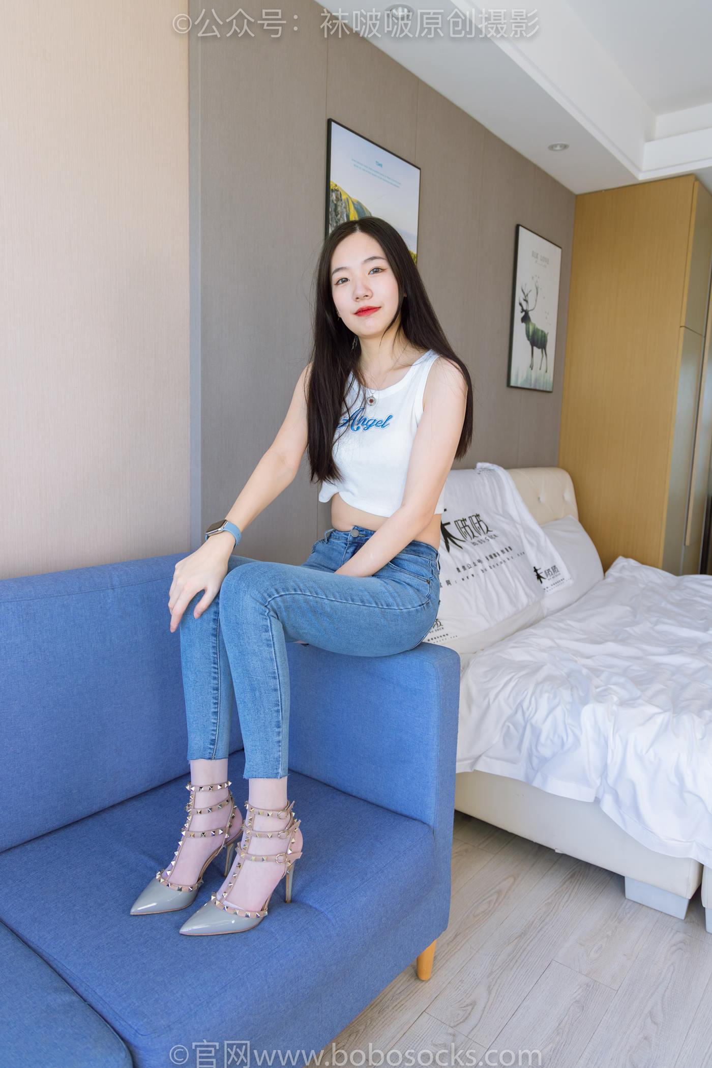 图片[29]-[BoBoSocks袜啵啵]NO.201 小甜豆-高跟鞋、白丝[140P] – 速更版-美库