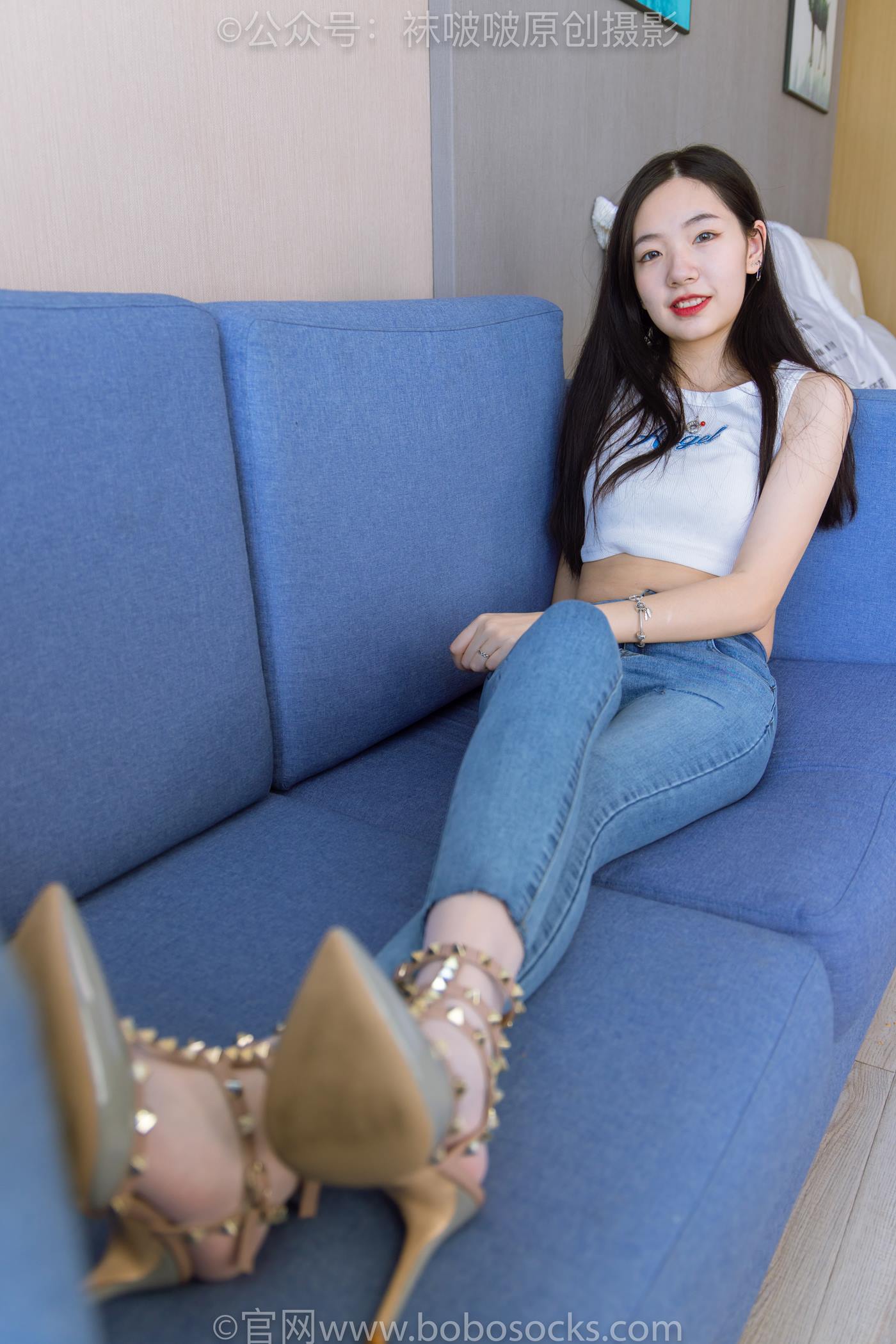 图片[41]-[BoBoSocks袜啵啵]NO.201 小甜豆-高跟鞋、白丝[140P] – 速更版-美库