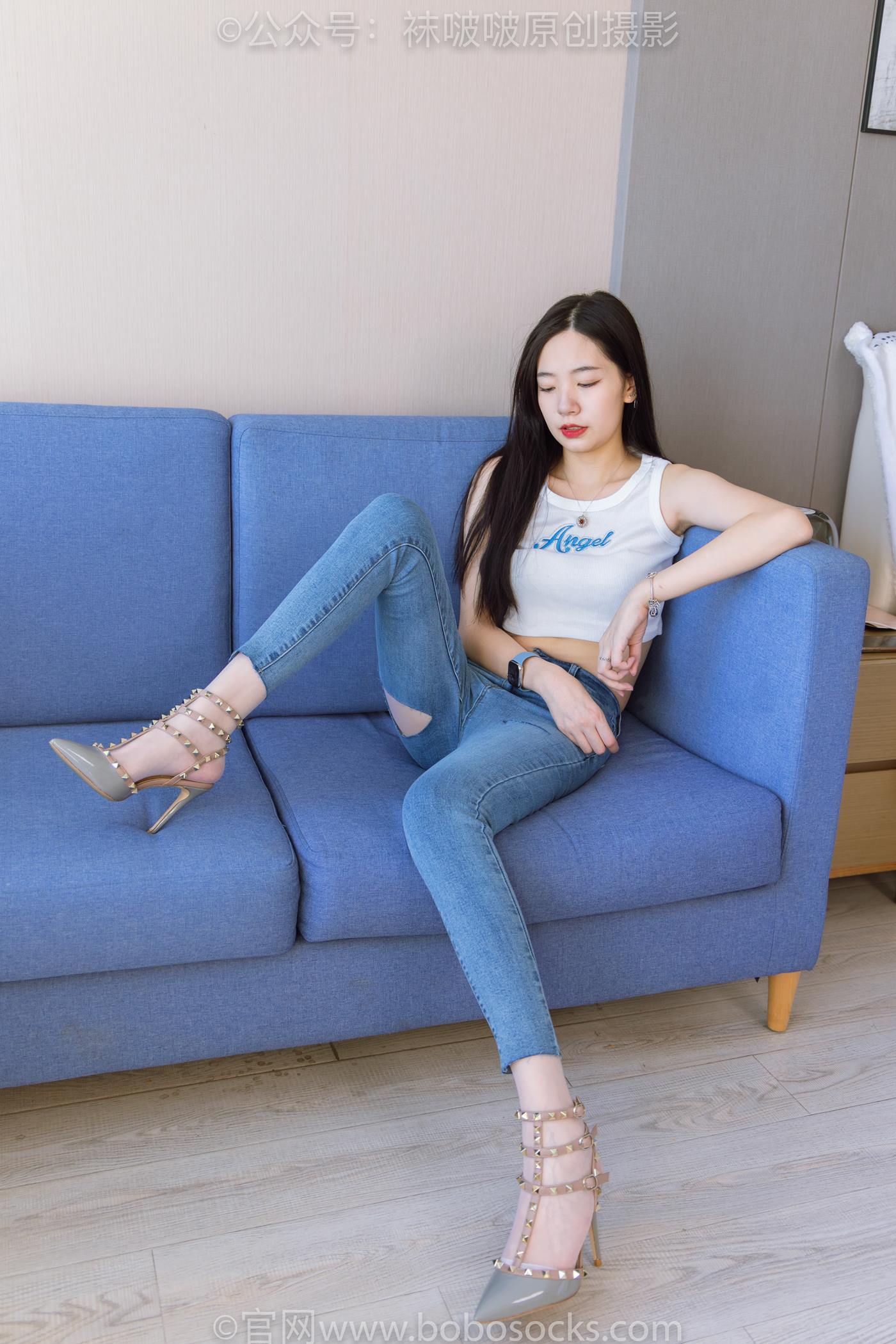 图片[53]-[BoBoSocks袜啵啵]NO.201 小甜豆-高跟鞋、白丝[140P] – 速更版-美库