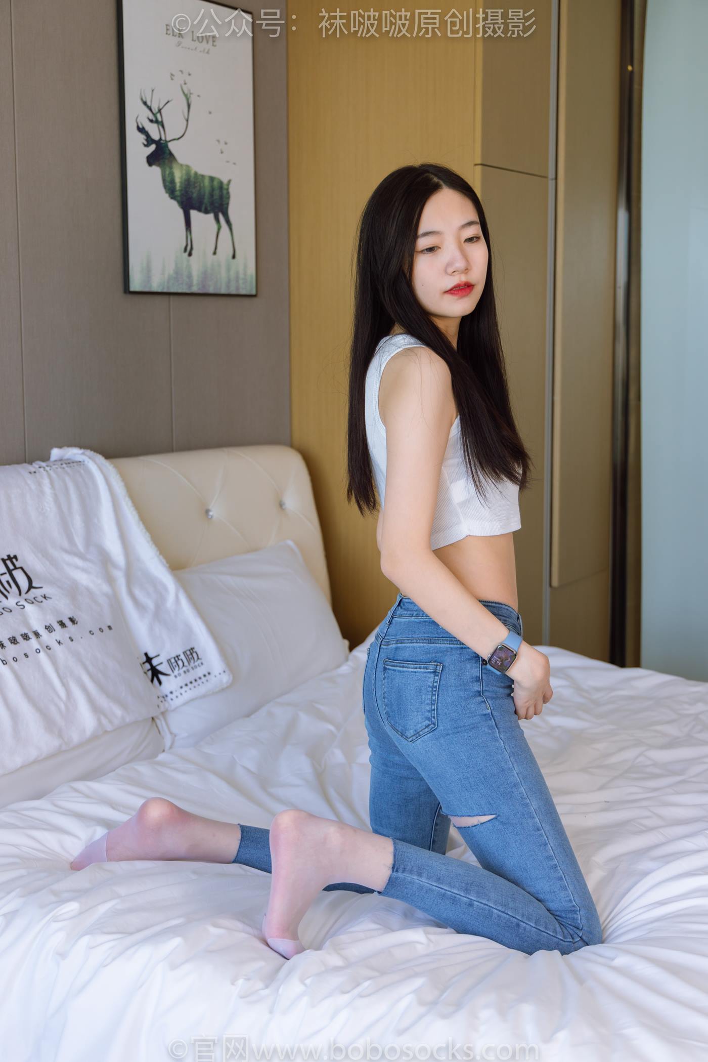 图片[70]-[BoBoSocks袜啵啵]NO.201 小甜豆-高跟鞋、白丝[140P] – 速更版-美库