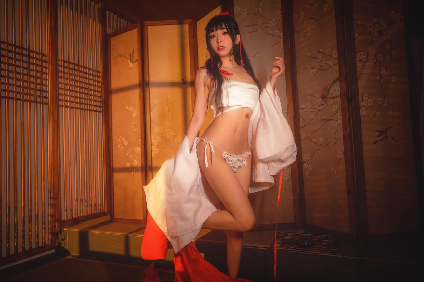 图片[10]-特软儿Sona – 巫女[24P] – 速更版-美库