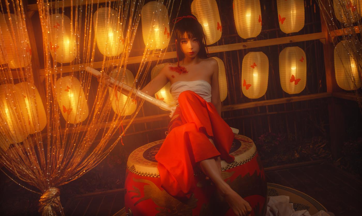 图片[12]-特软儿Sona – 巫女[24P] – 速更版-美库