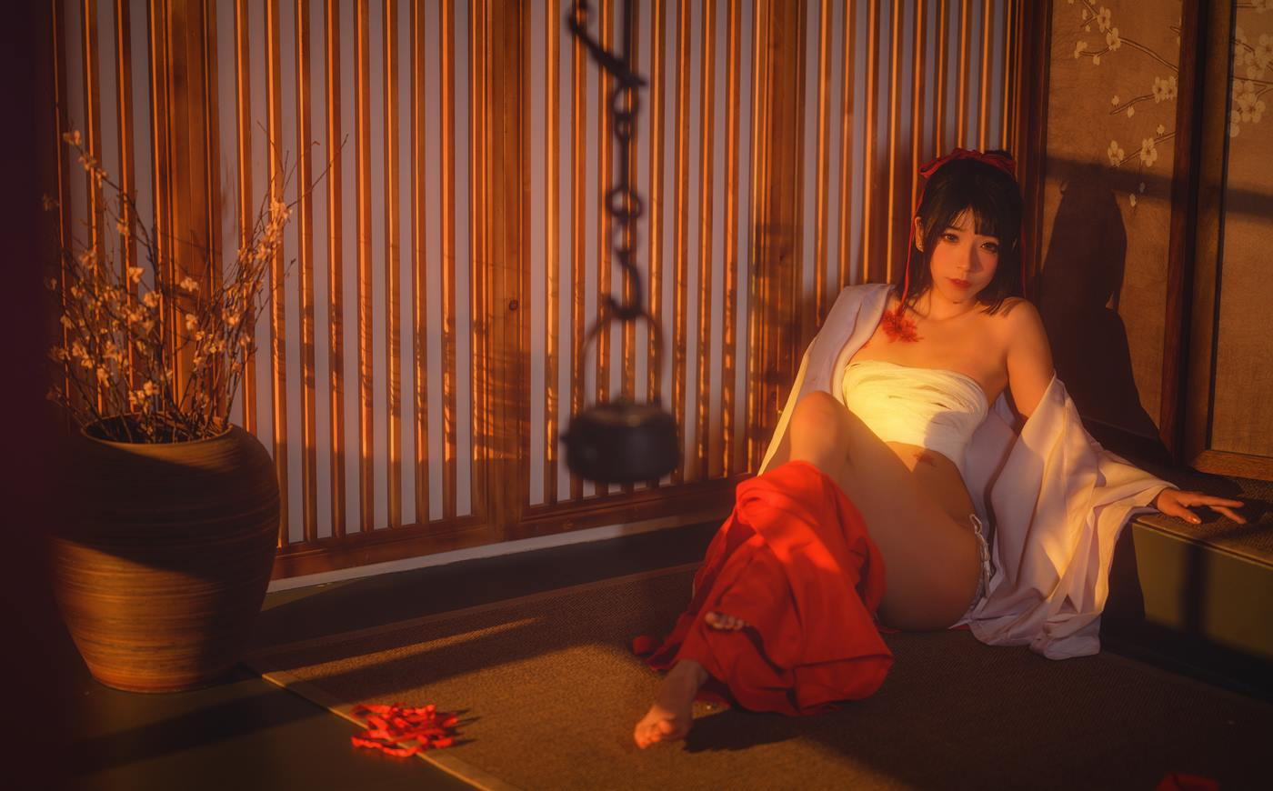 图片[13]-特软儿Sona – 巫女[24P] – 速更版-美库