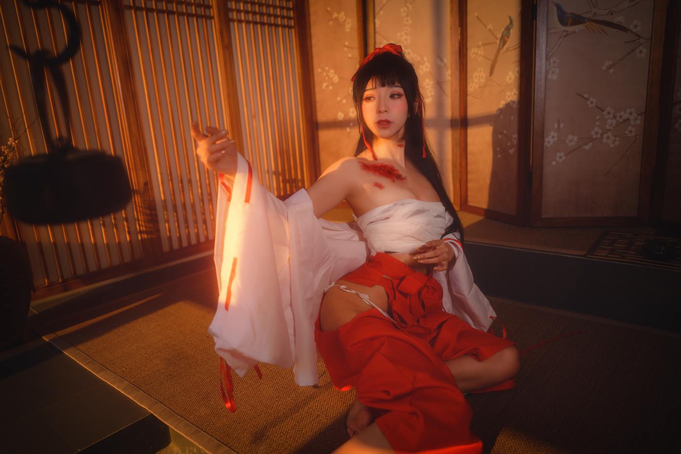 图片[25]-特软儿Sona – 巫女[24P] – 速更版-美库