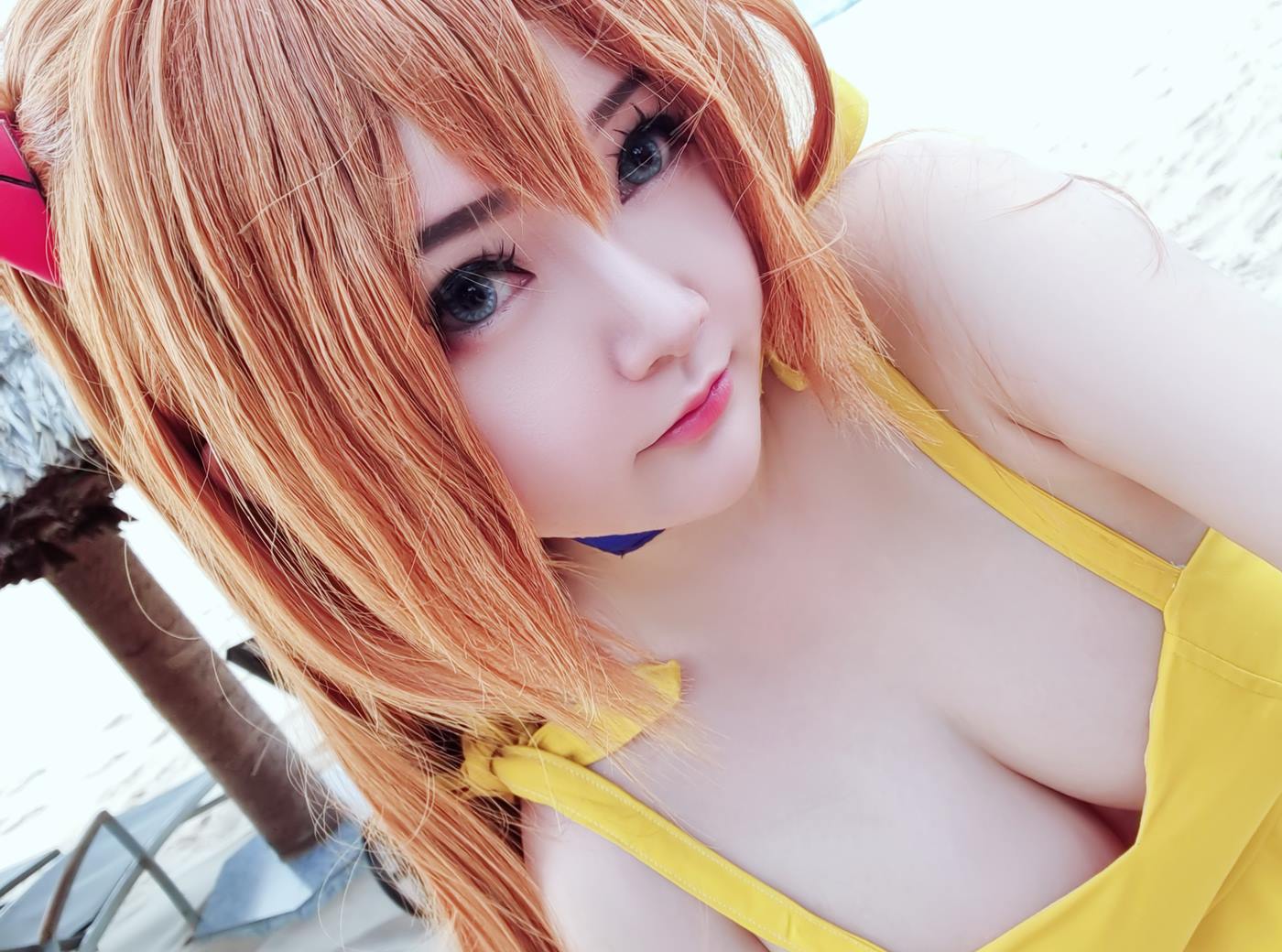 图片[12]-Potato Godzilla  – Asuka Yellow Dress[27P] – 速更版-美库