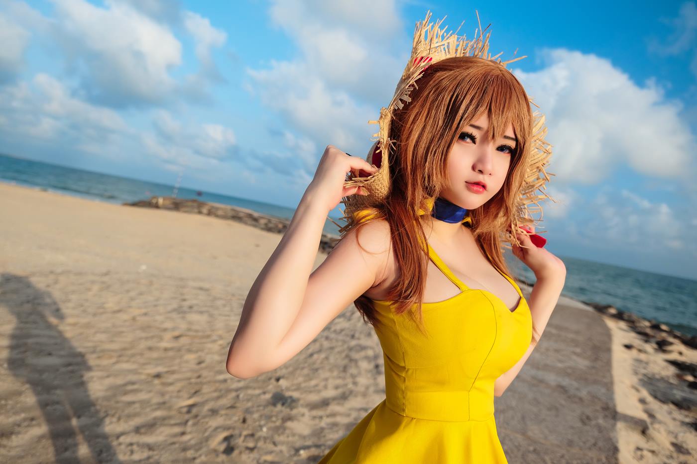图片[15]-Potato Godzilla  – Asuka Yellow Dress[27P] – 速更版-美库