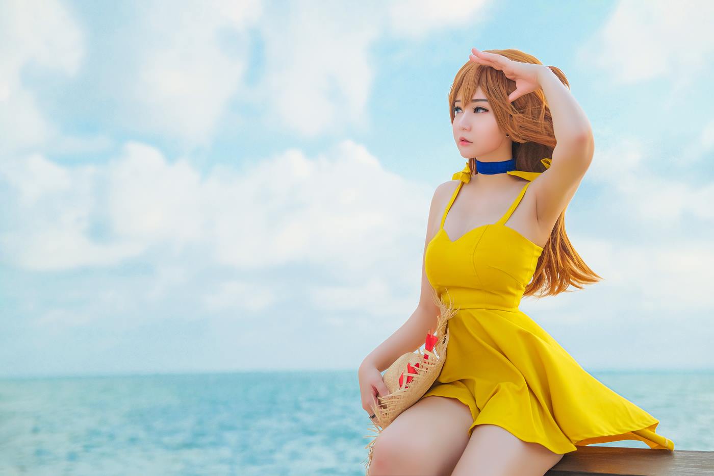 图片[17]-Potato Godzilla  – Asuka Yellow Dress[27P] – 速更版-美库