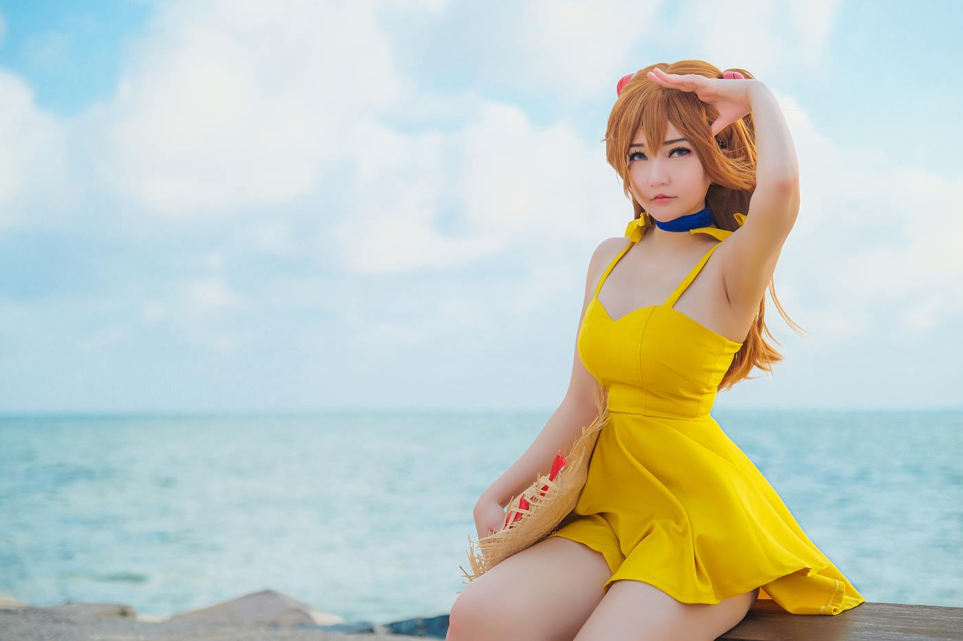 图片[18]-Potato Godzilla  – Asuka Yellow Dress[27P] – 速更版-美库