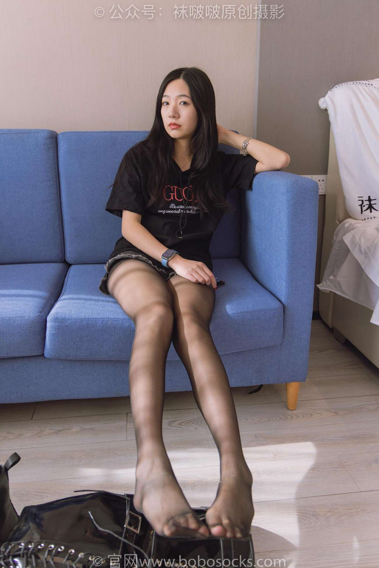 图片[63]-[BoBoSocks袜啵啵]NO.203 三双靴子、黑丝、网袜[144P] – 速更版-美库