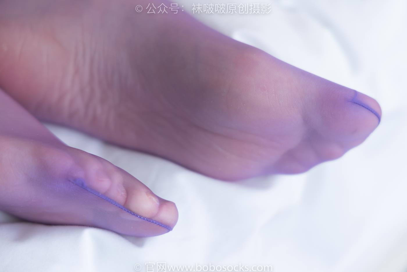 图片[65]-[BoBoSocks袜啵啵]NO.205 小甜豆-白色高跟鞋、紫色油亮丝袜[140P] – 速更版-美库
