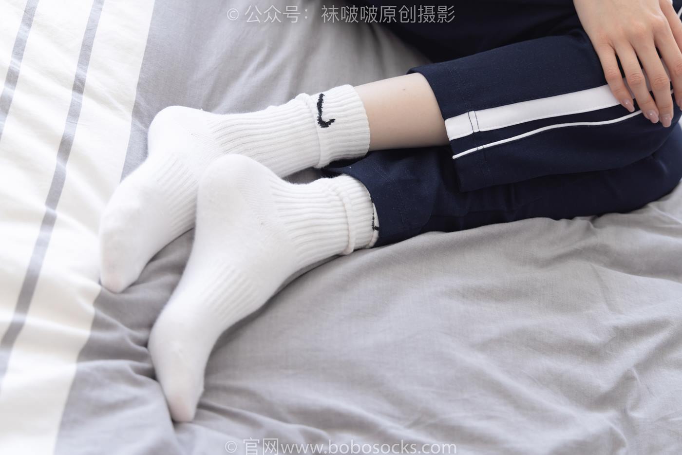 图片[69]-[BoBoSocks袜啵啵]NO.207 稚予-aj板鞋、白棉袜、油亮白丝、校服裤里丝[140P] – 速更版-美库