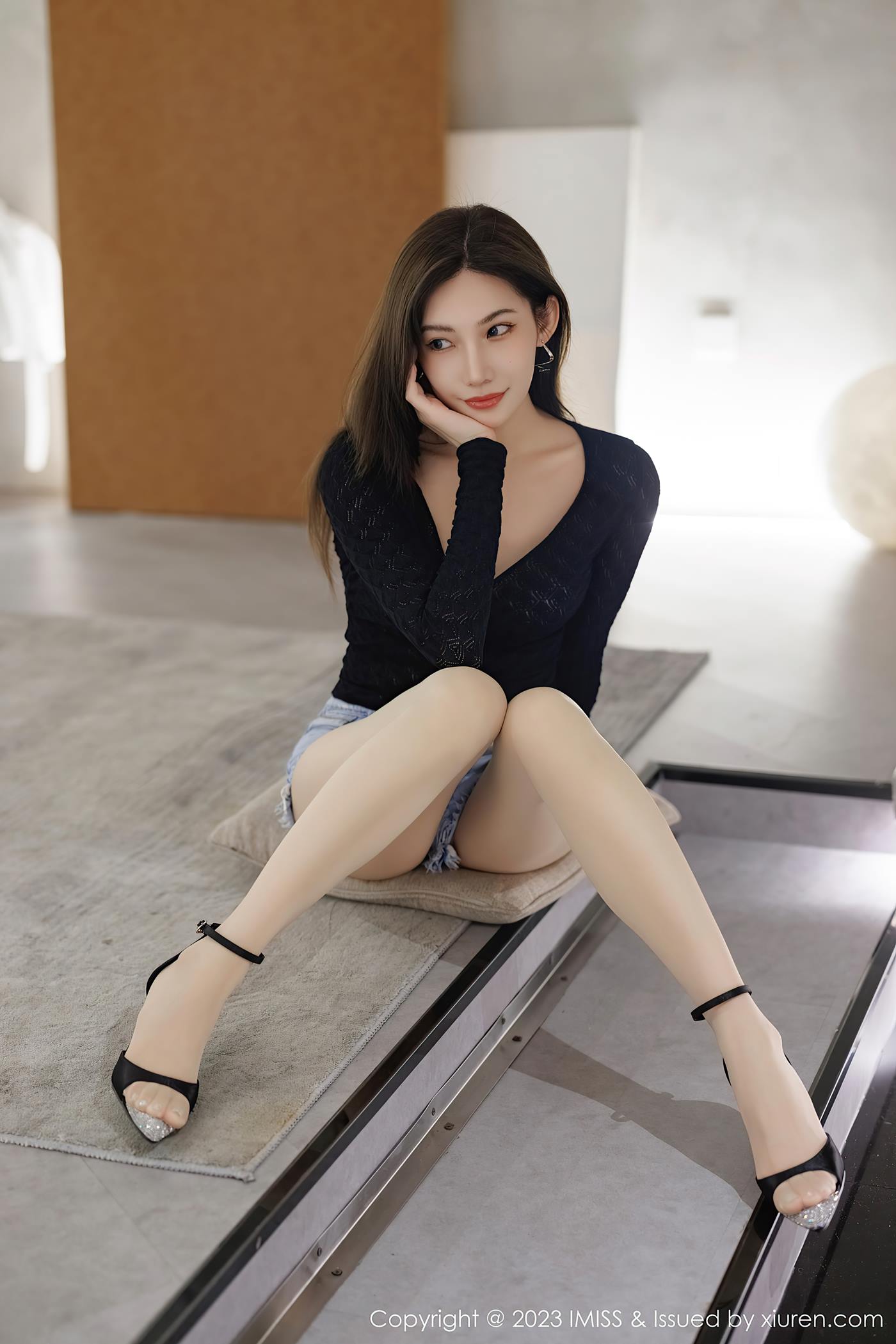 图片[22]-[IMISS爱蜜社] 2023.04.03 VOL.727 小狐狸Kathryn 超短裤美腿[46P] – 速更版-美库