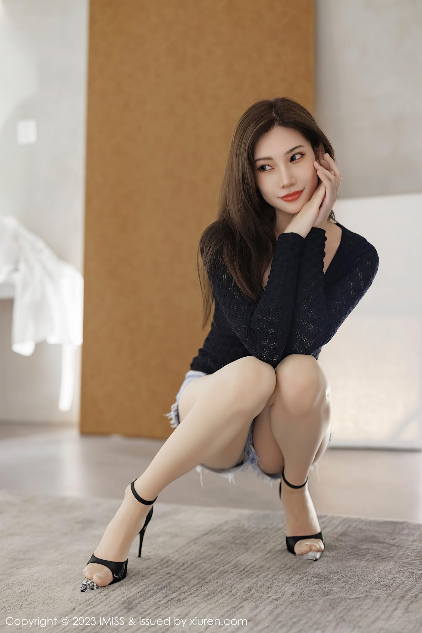 图片[24]-[IMISS爱蜜社] 2023.04.03 VOL.727 小狐狸Kathryn 超短裤美腿[46P] – 速更版-美库