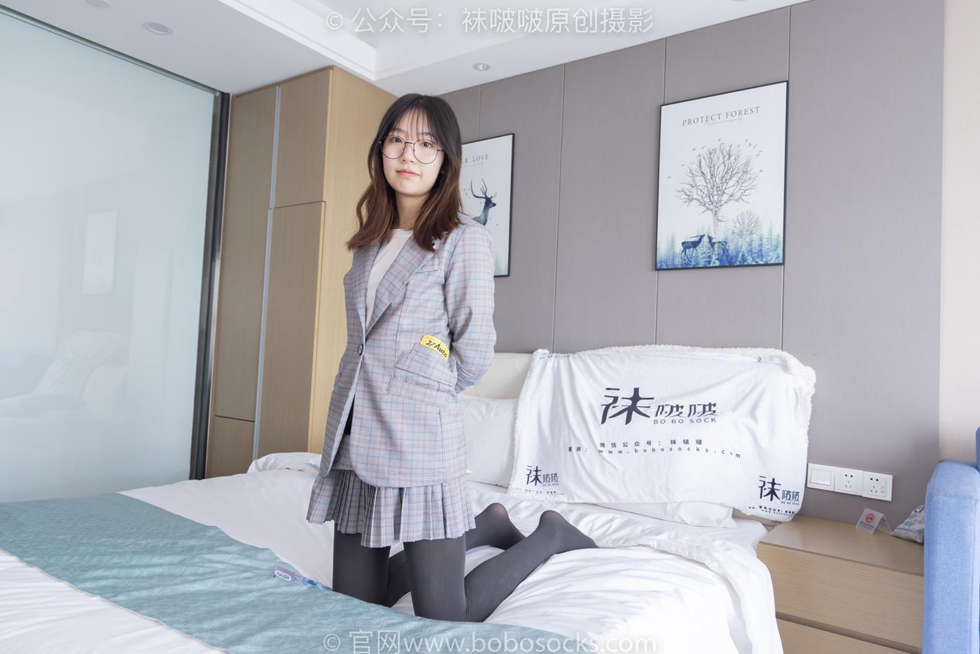 图片[70]-[BoBoSocks袜啵啵]NO.210 小甜豆-皮鞋、厚灰丝、ol装[140P] – 速更版-美库