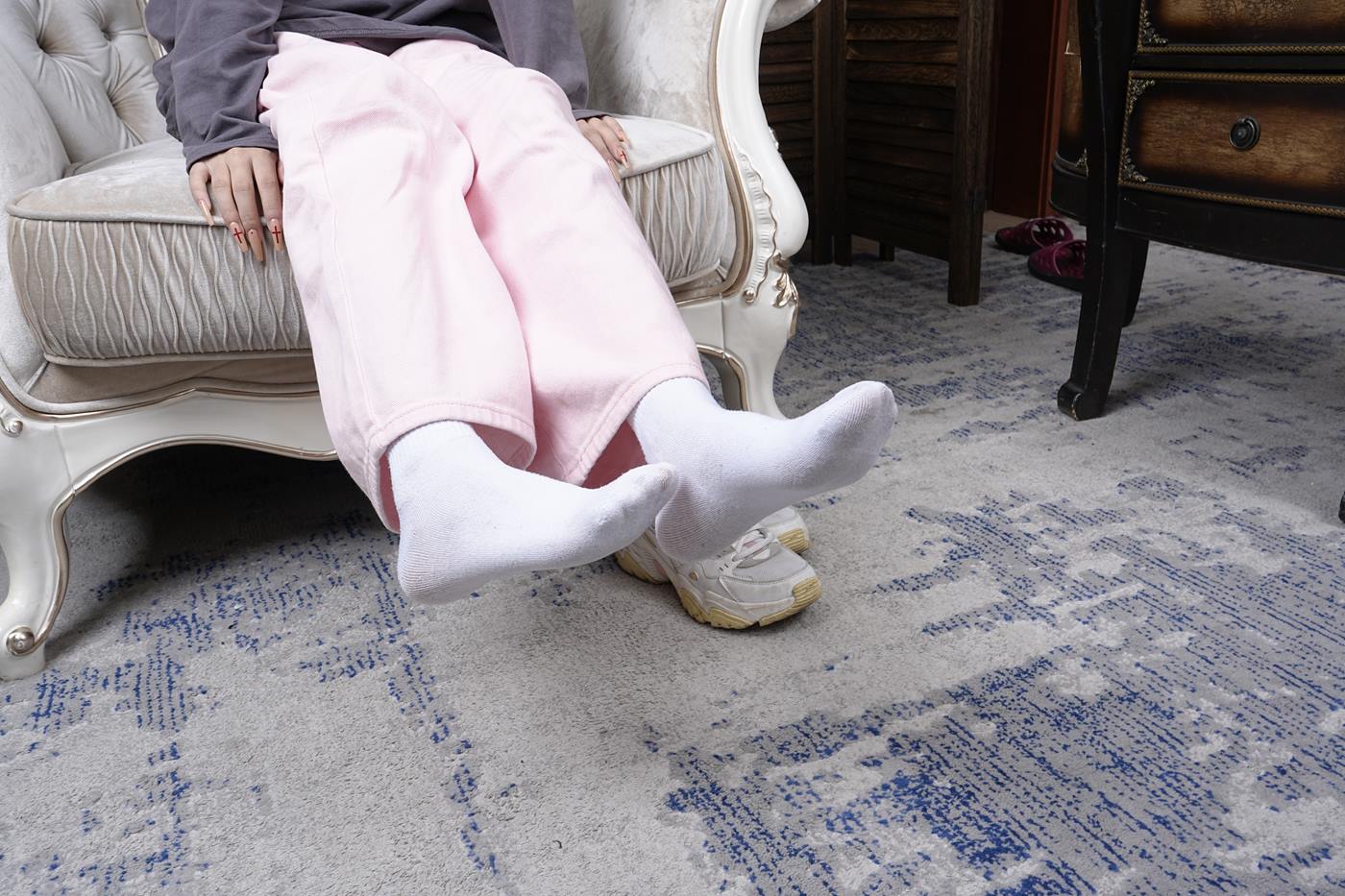 图片[22]-[Sexy Asian Girls Feet] NO.043 倩倩展示她的原味白棉袜裸足 [130P] – 速更版-美库