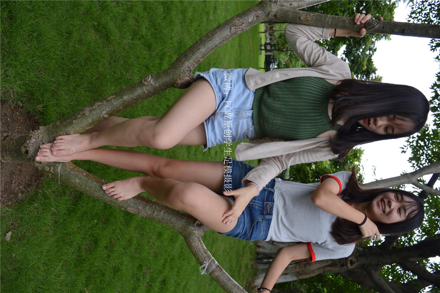 图片[123]-FCMZ原创学生足模摄影 No.002 TT和UU[153P] – 速更版-美库